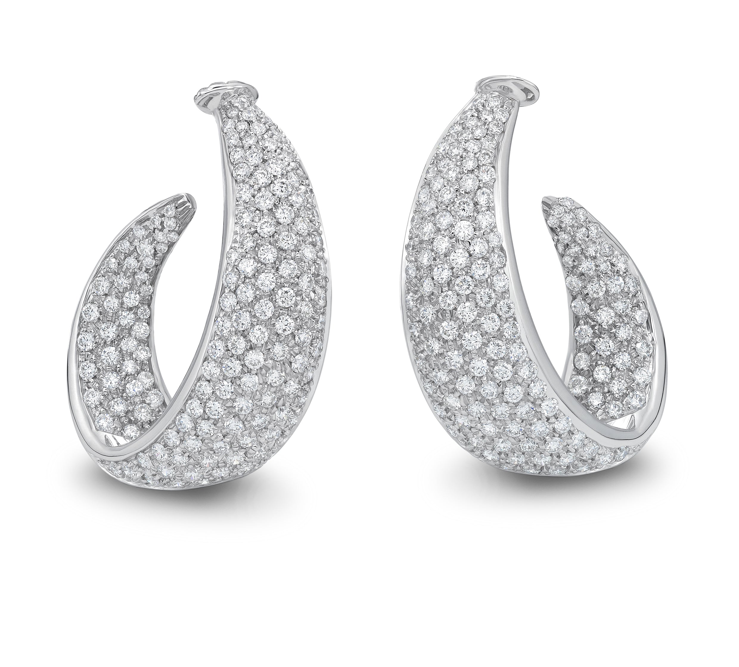 Earrings Swing Diamond