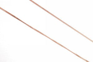 Chain Curb Fine Red Gold