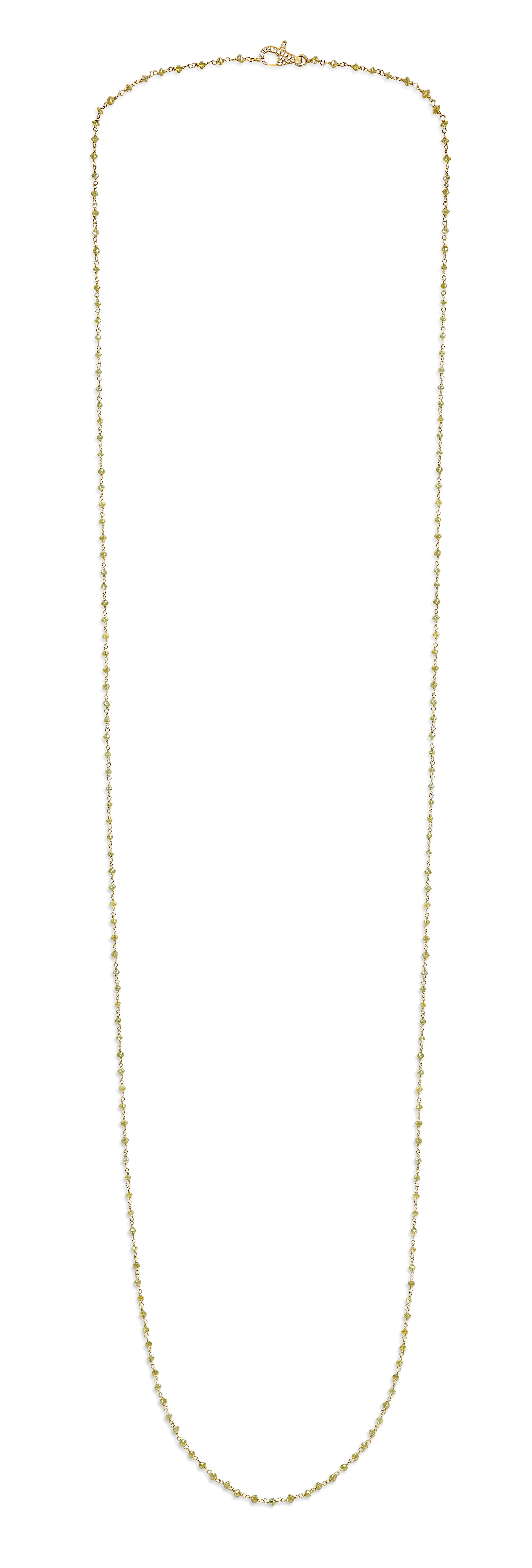 Necklace Jeff Yellow Diamond