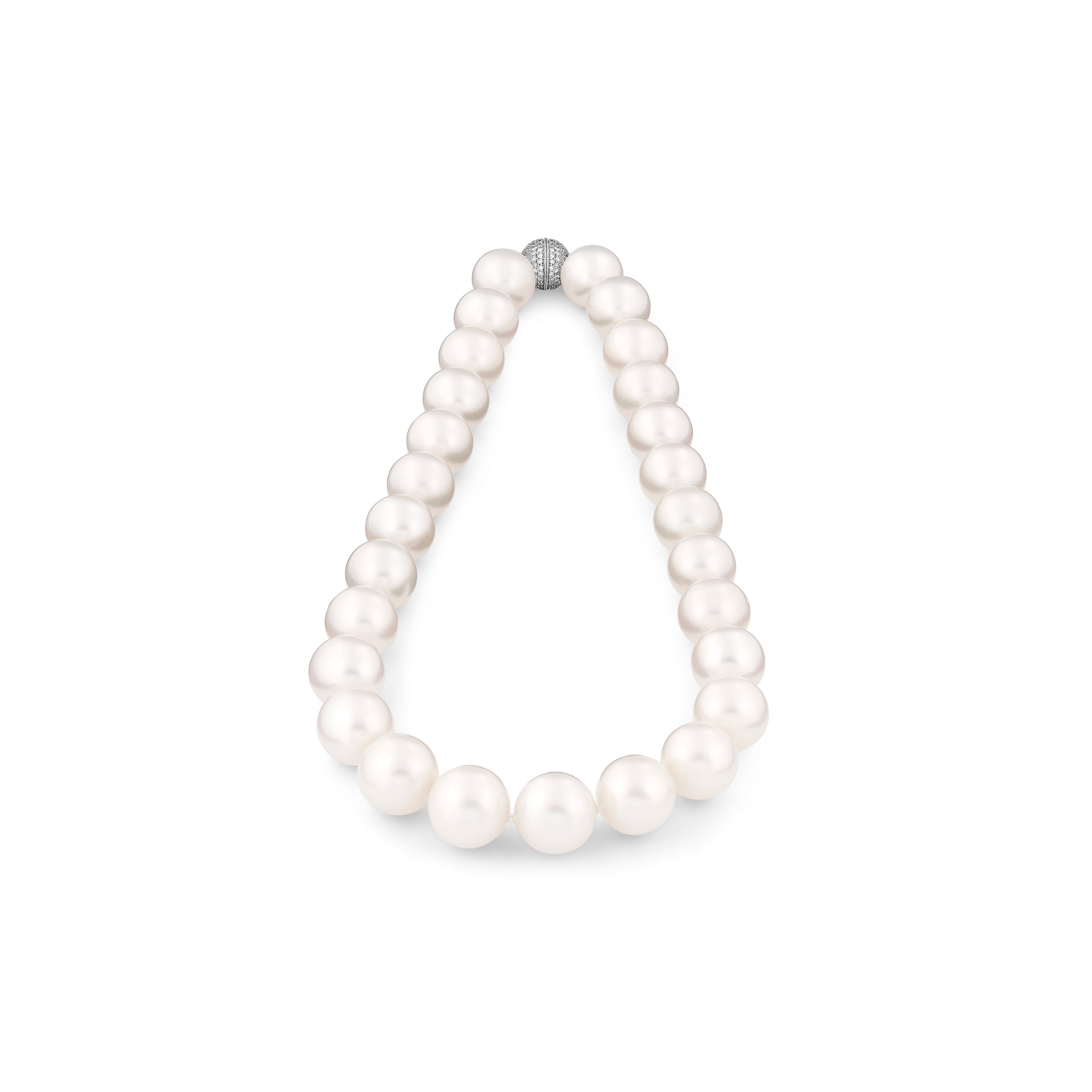 Necklace 27 South Sea Pearls