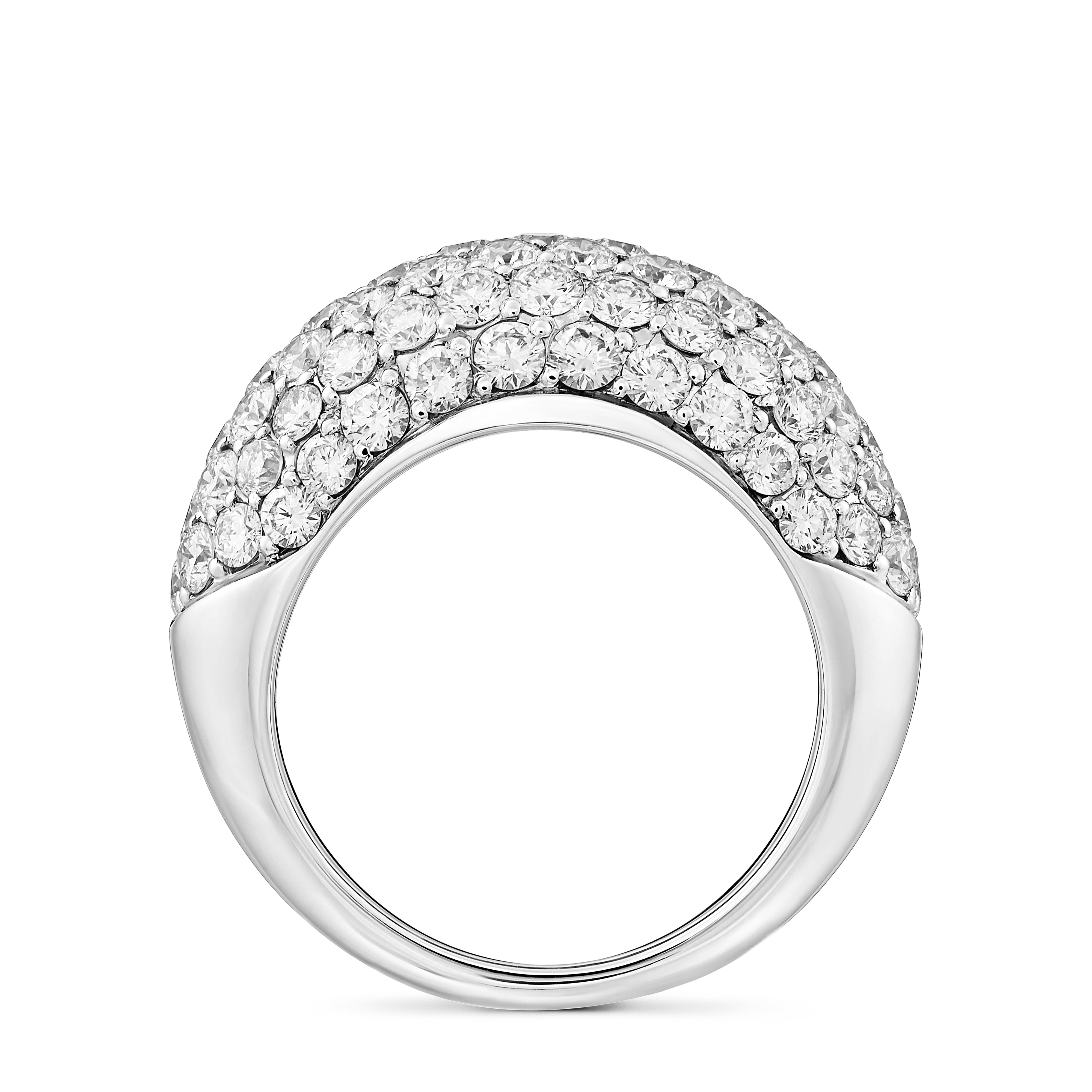 Ring Pavé Wide Diamond #54