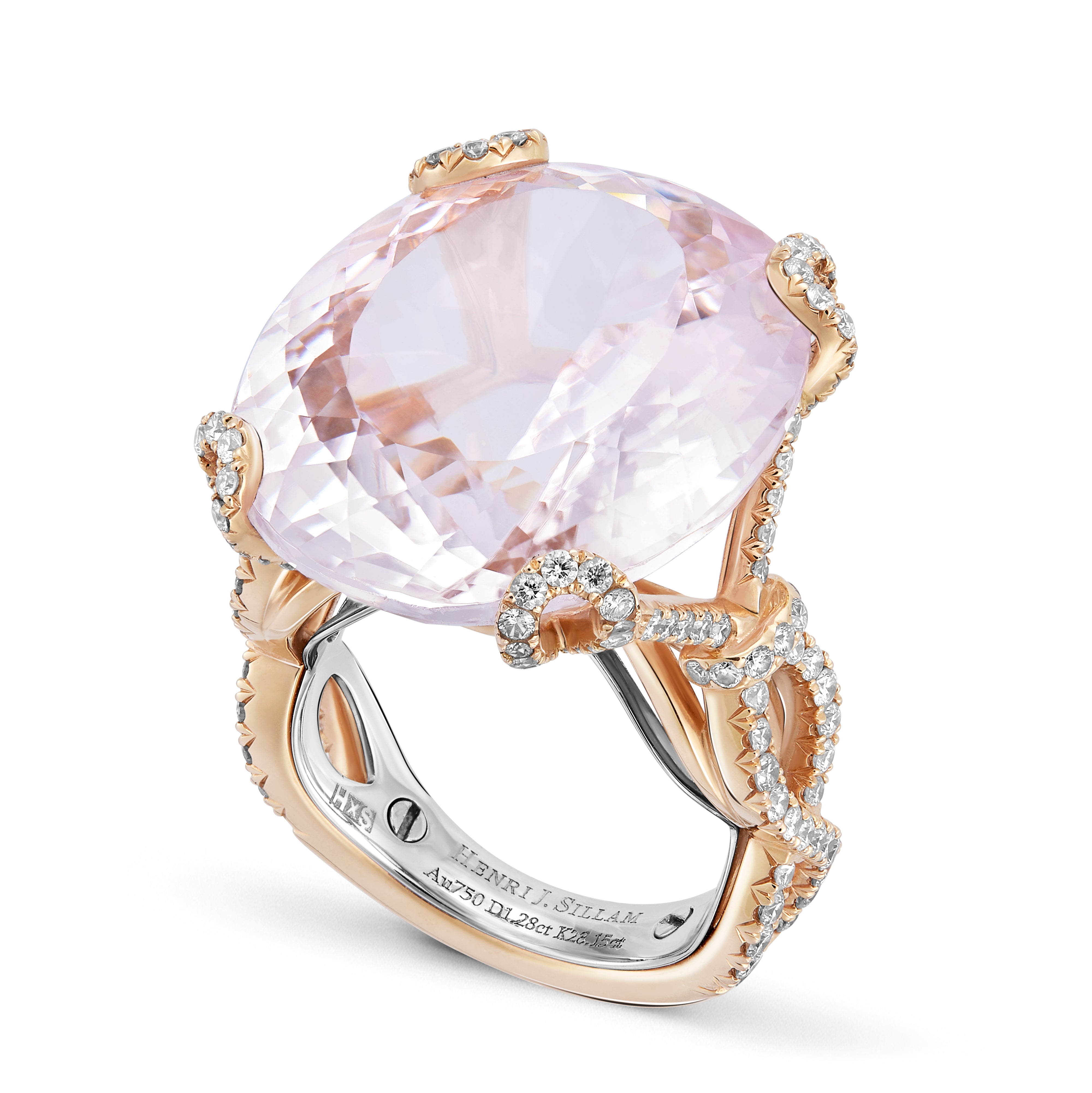Ring Endless Star Kunzite #52