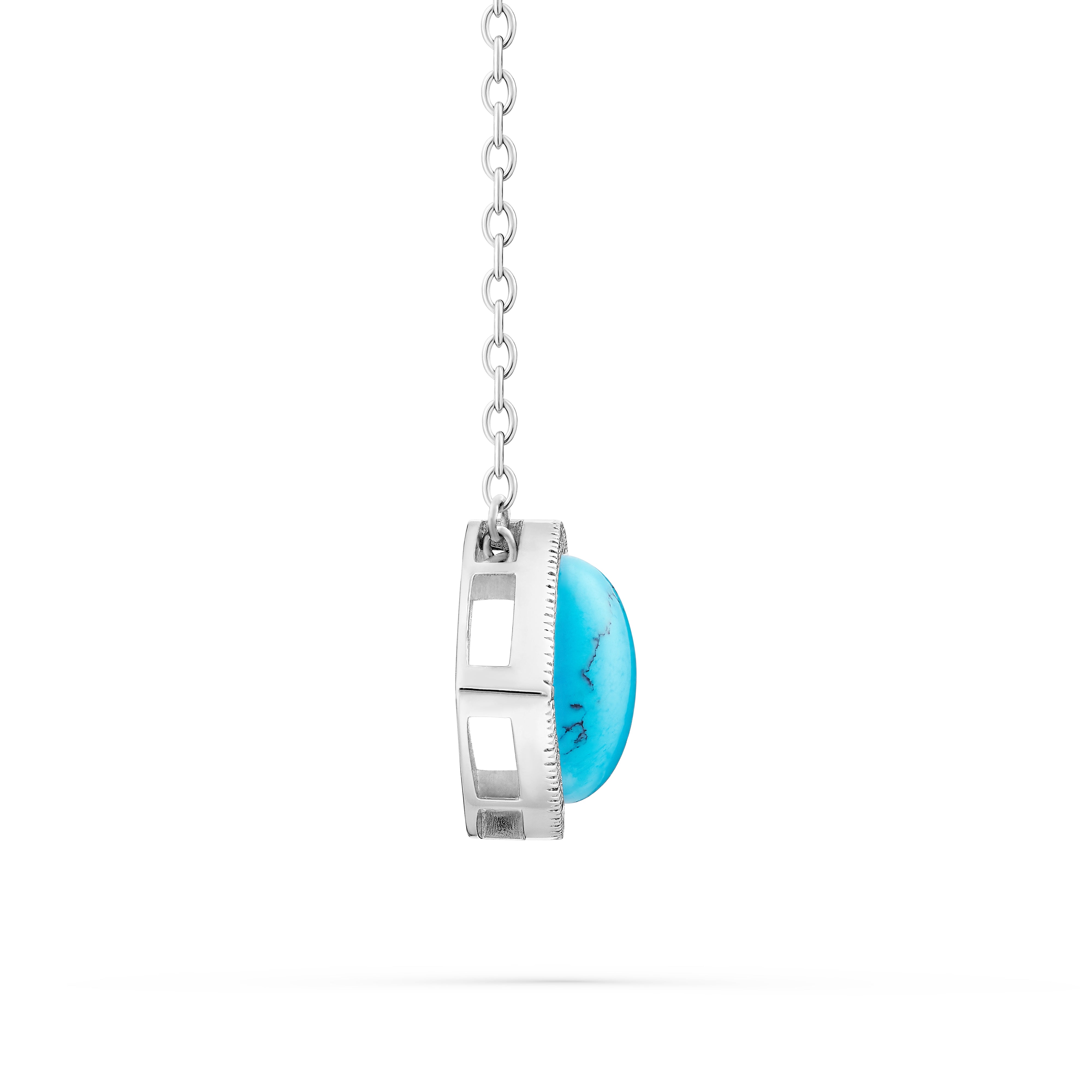 Pendant Protective Eye Large Blue Turquoise
