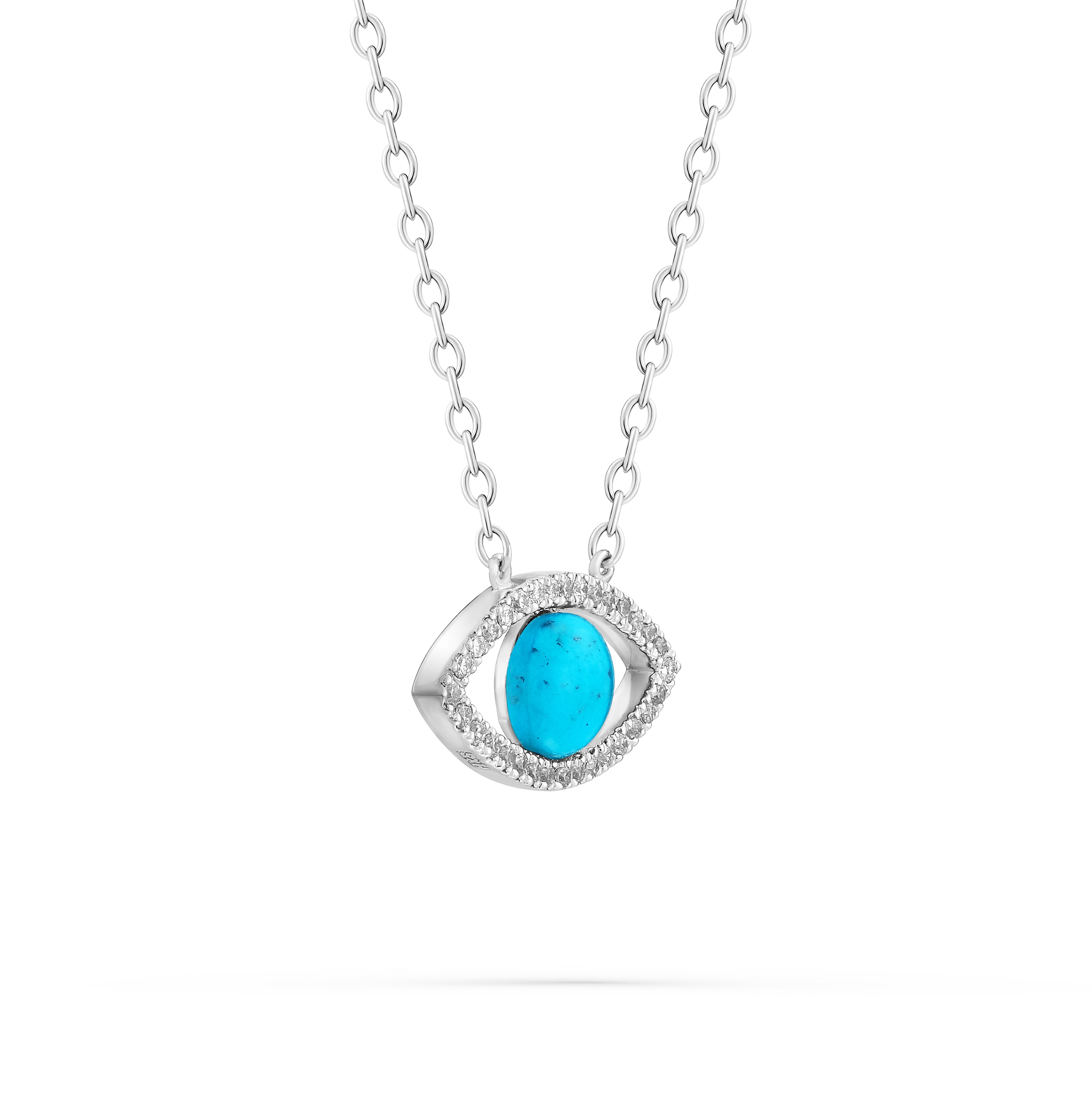 Pendant Protective Eye Small Blue Turquoise