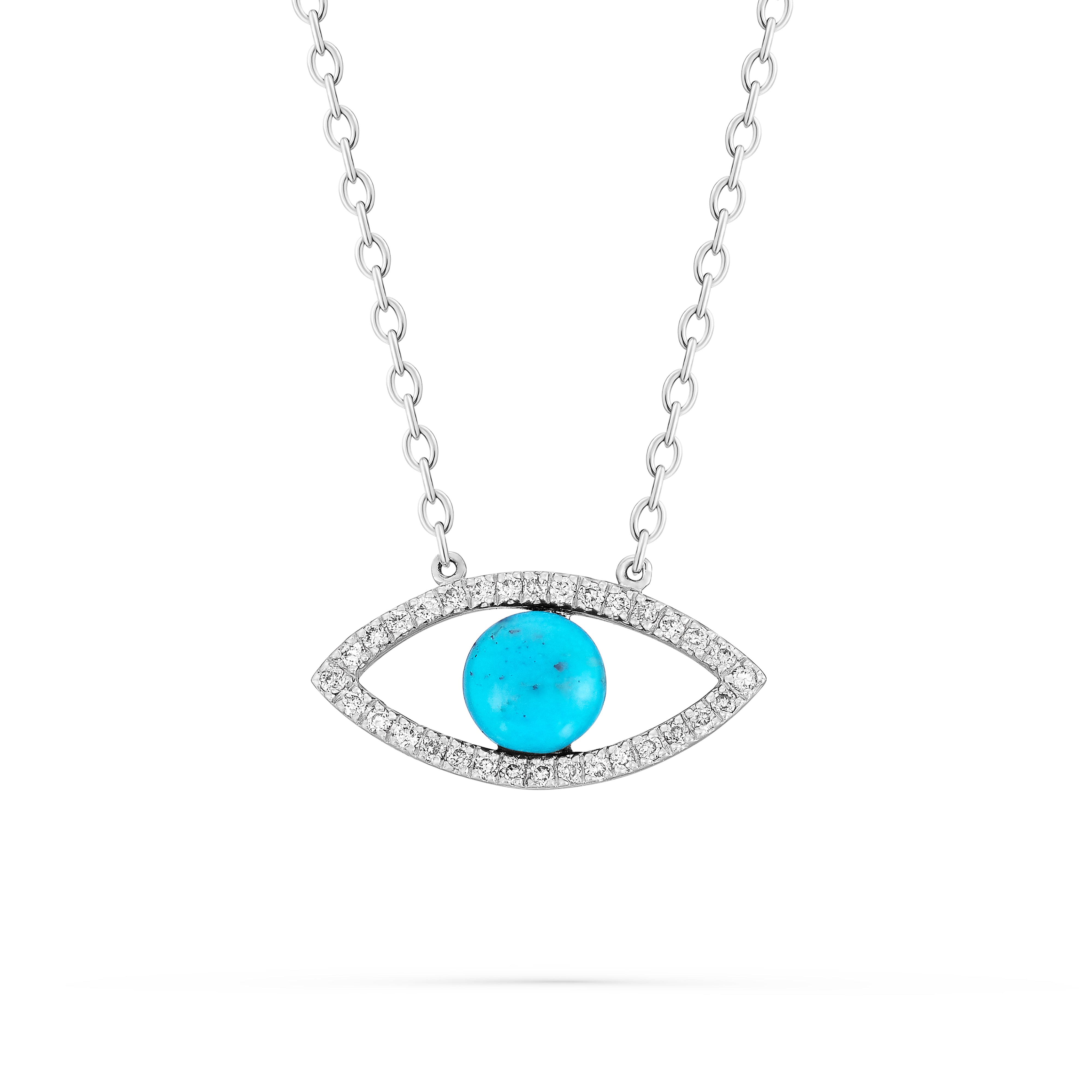 Pendant Protective Eye Small Blue Turquoise
