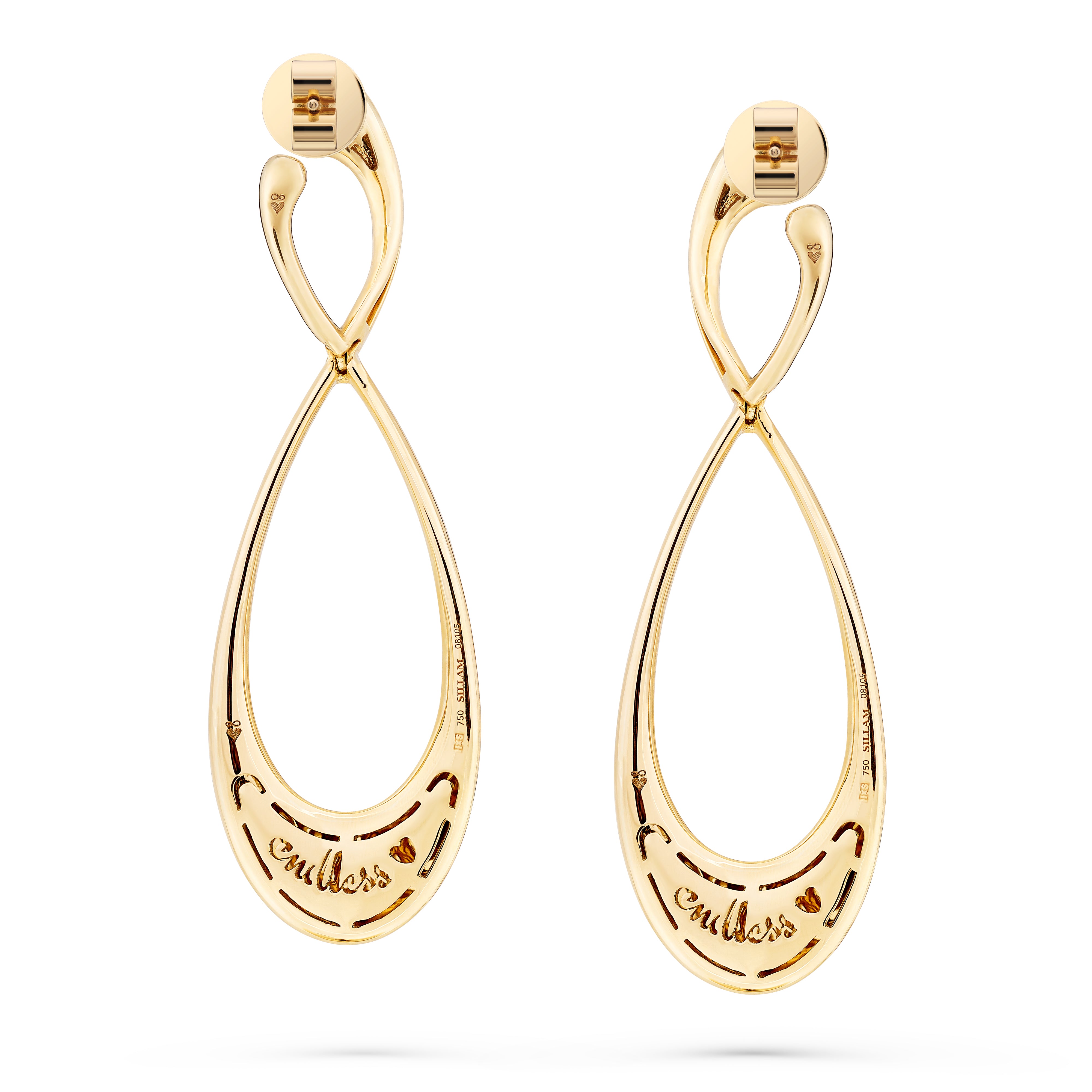 Earrings Endless Love Plain
