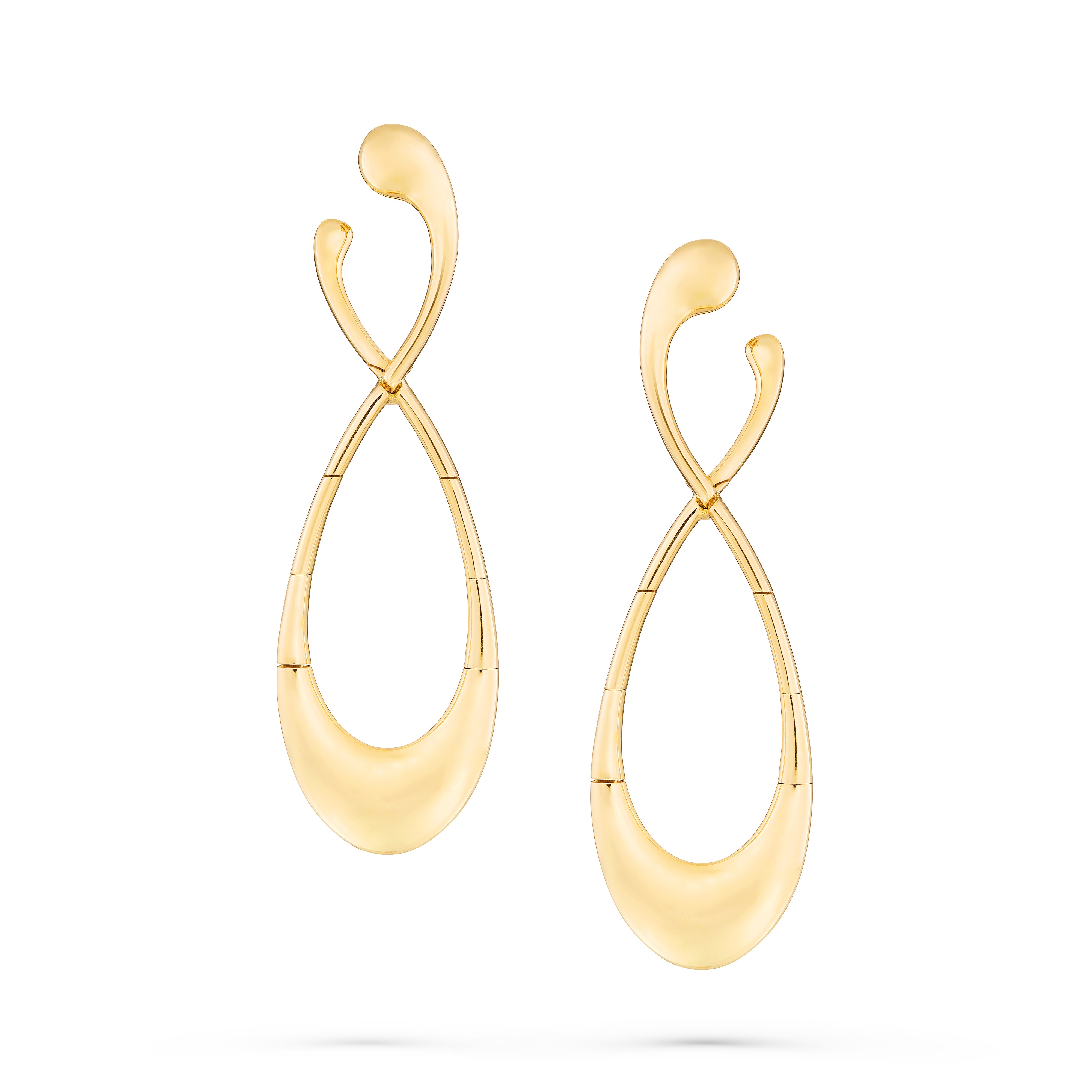 Earrings Endless Love Plain Small