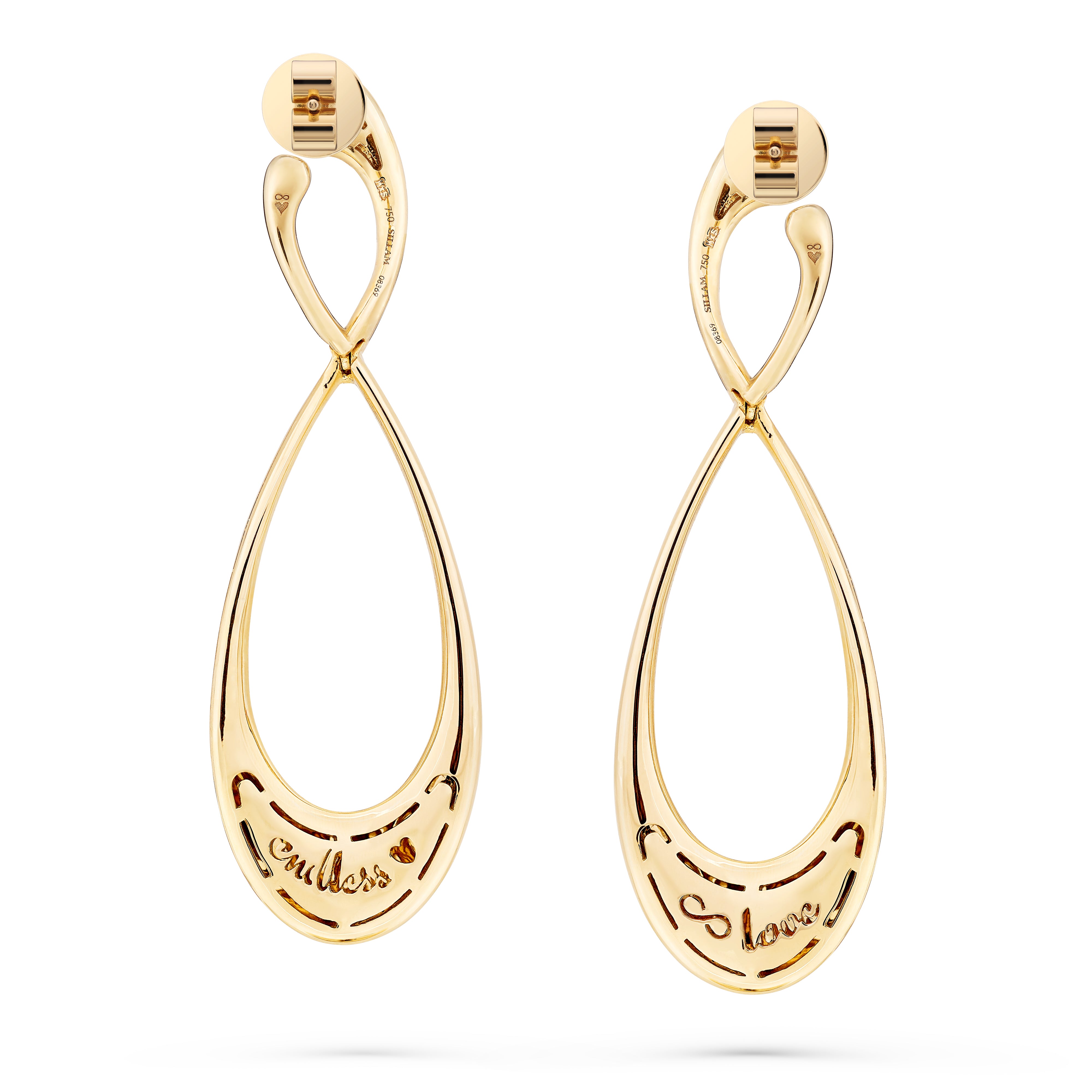 Earrings Endless Love Plain
