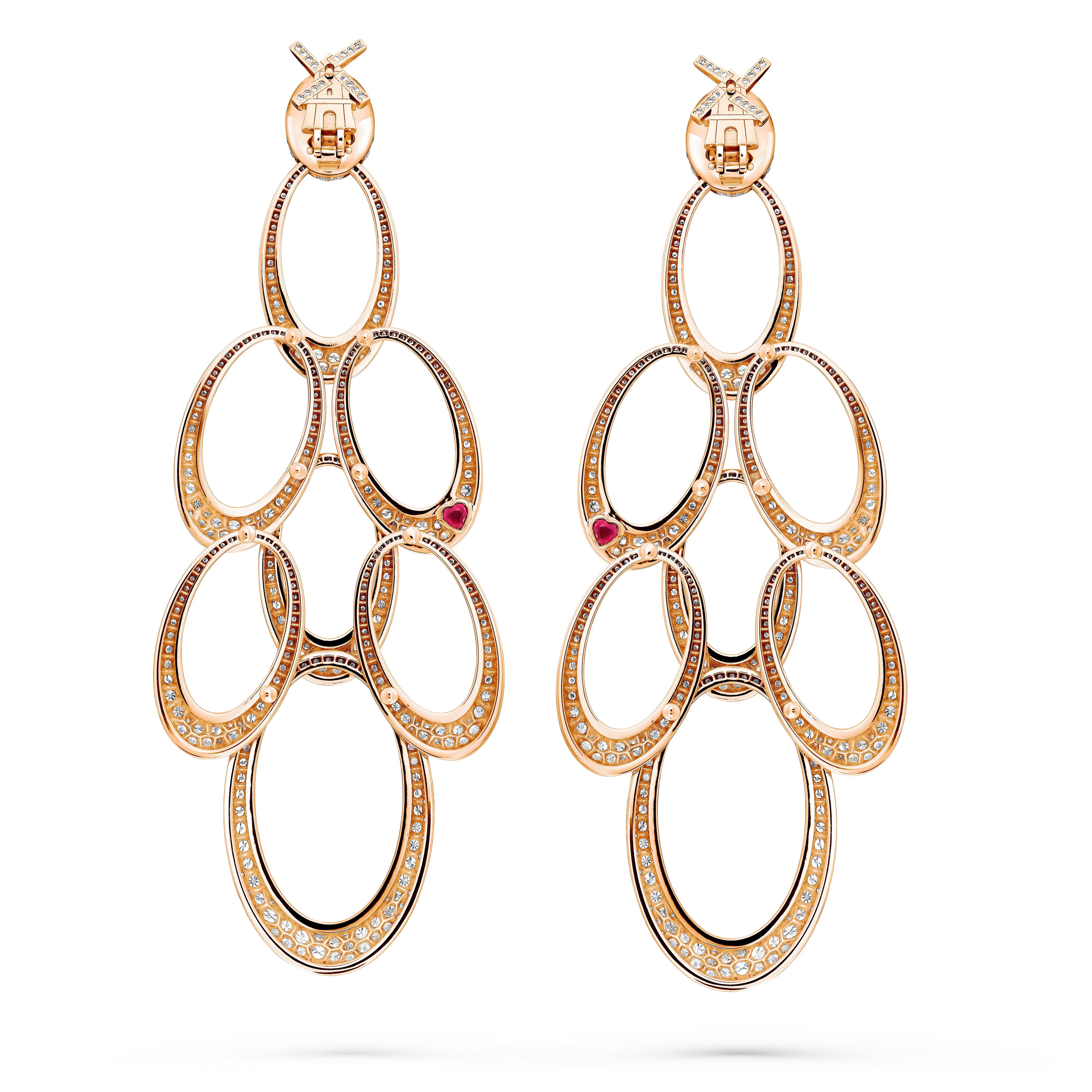 Earrings Moulins de mon Coeur RG