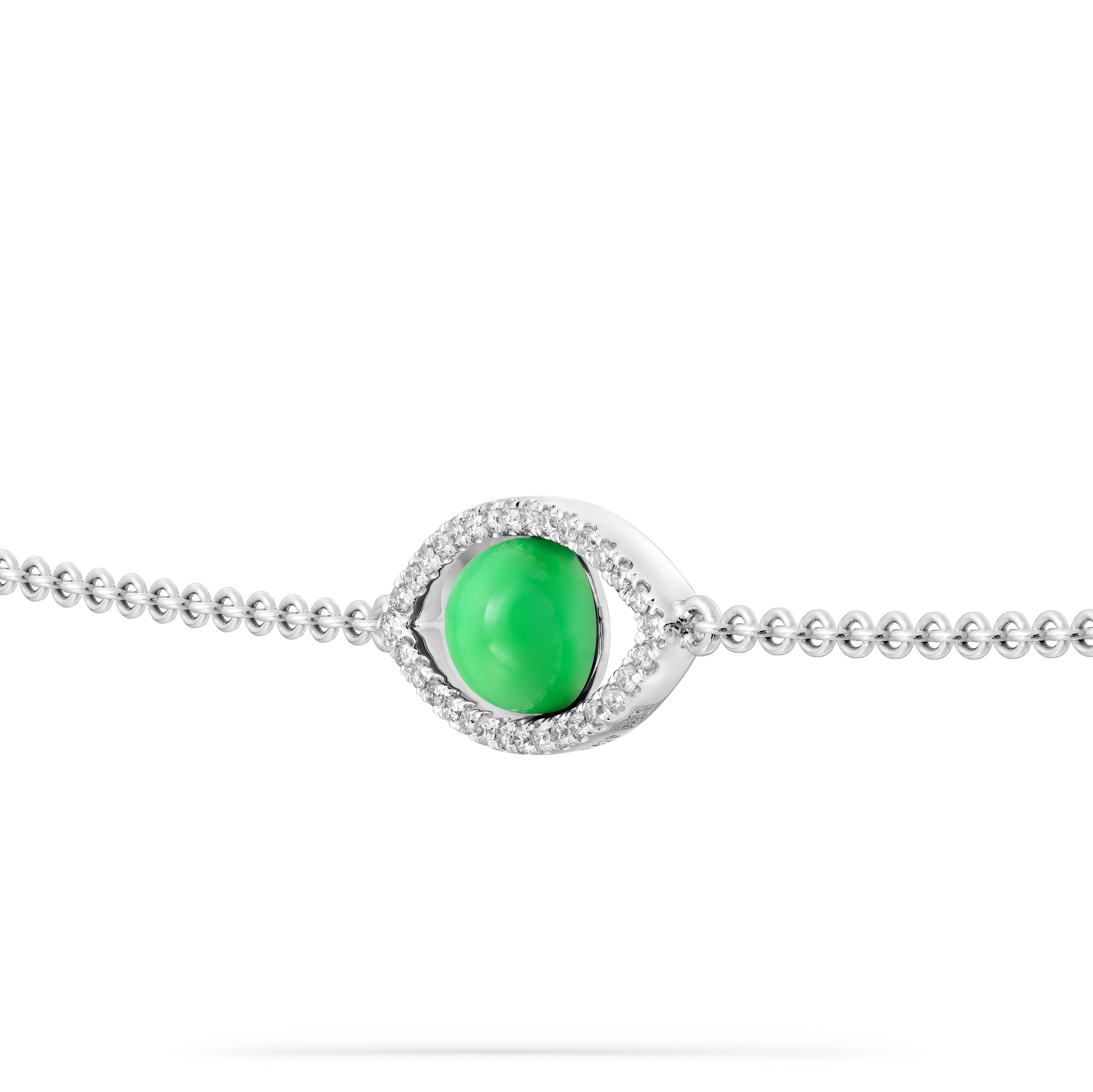 Bracelet Protective Eye Small Green Turquoise