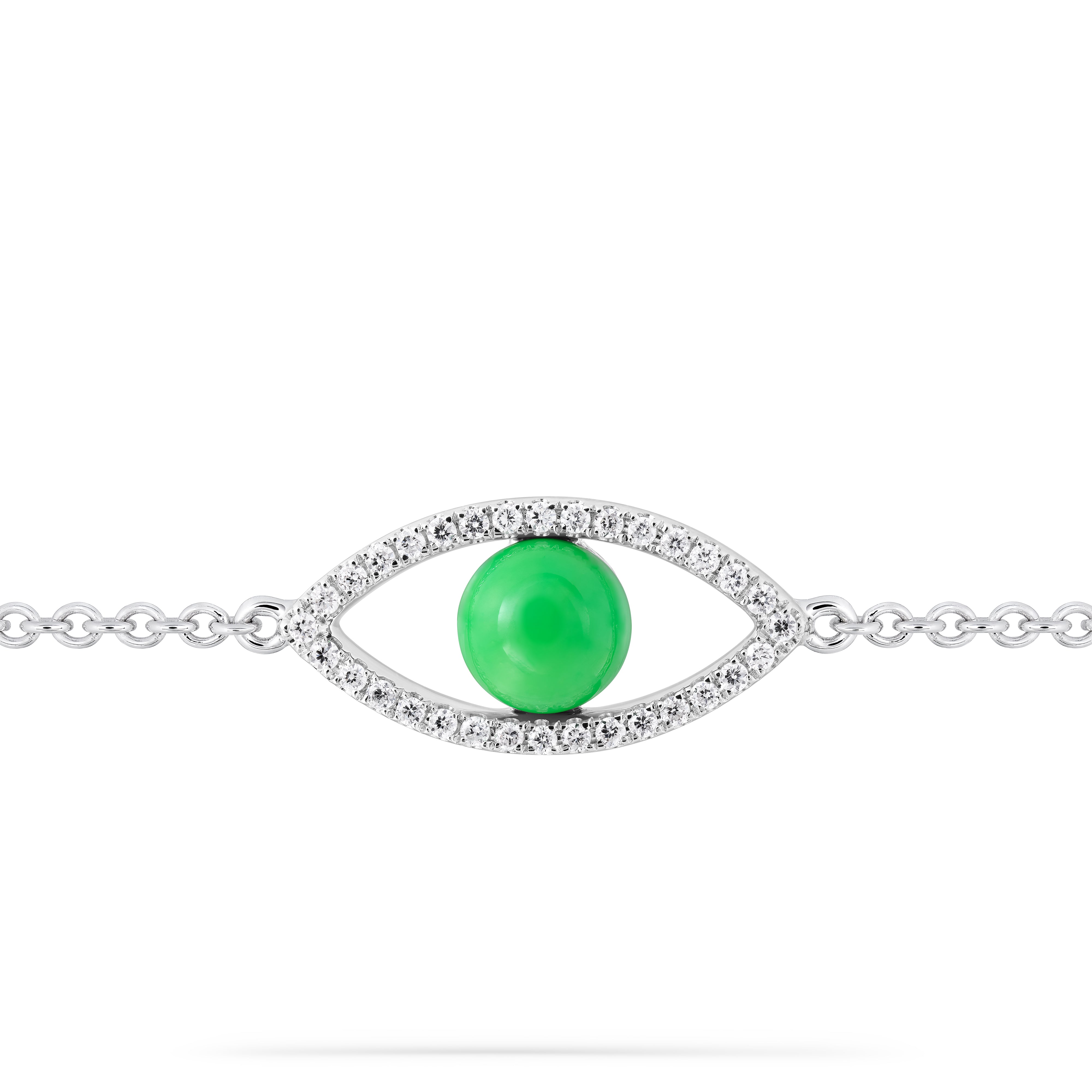 Bracelet Protective Eye Small Green Turquoise