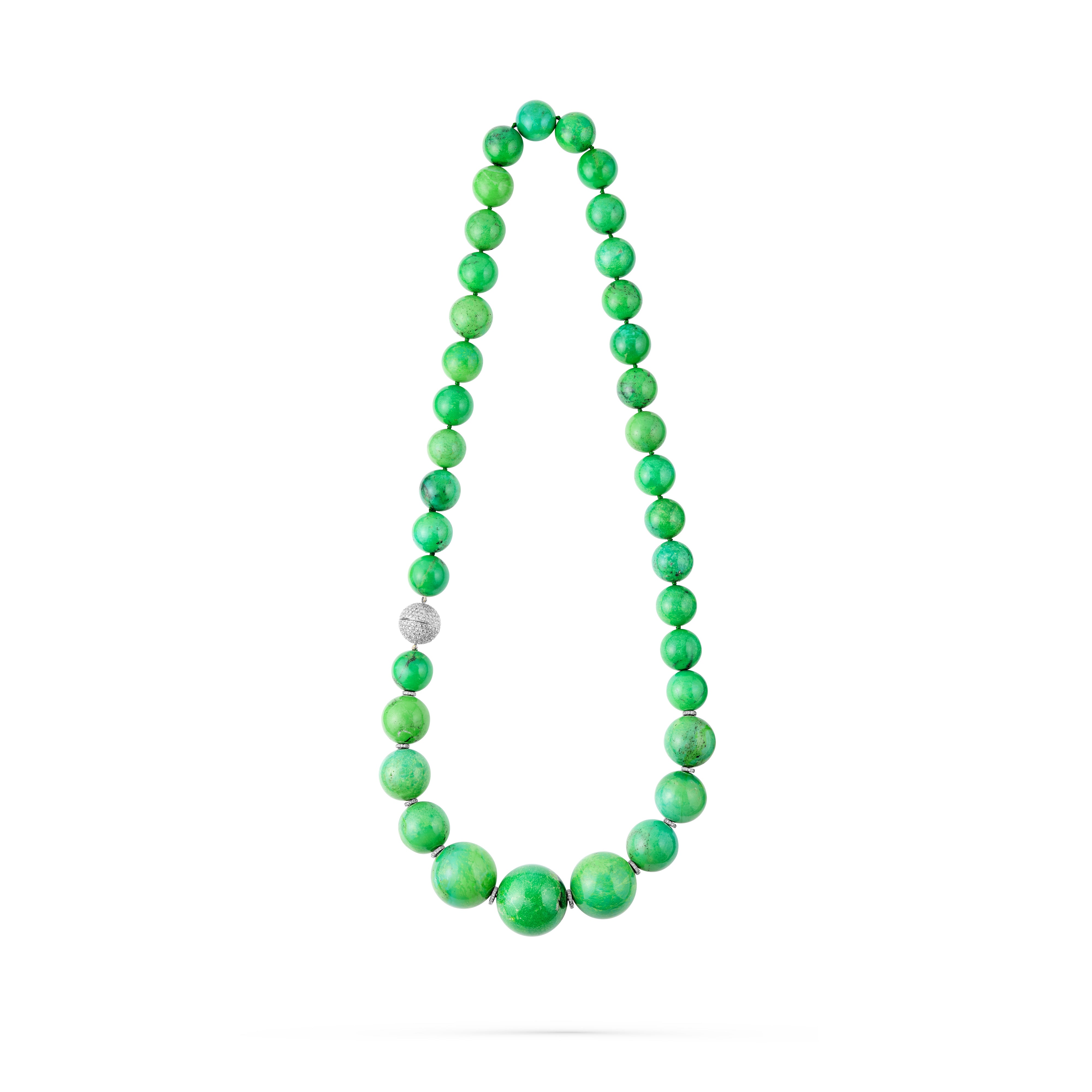 Necklace Green Turquoise