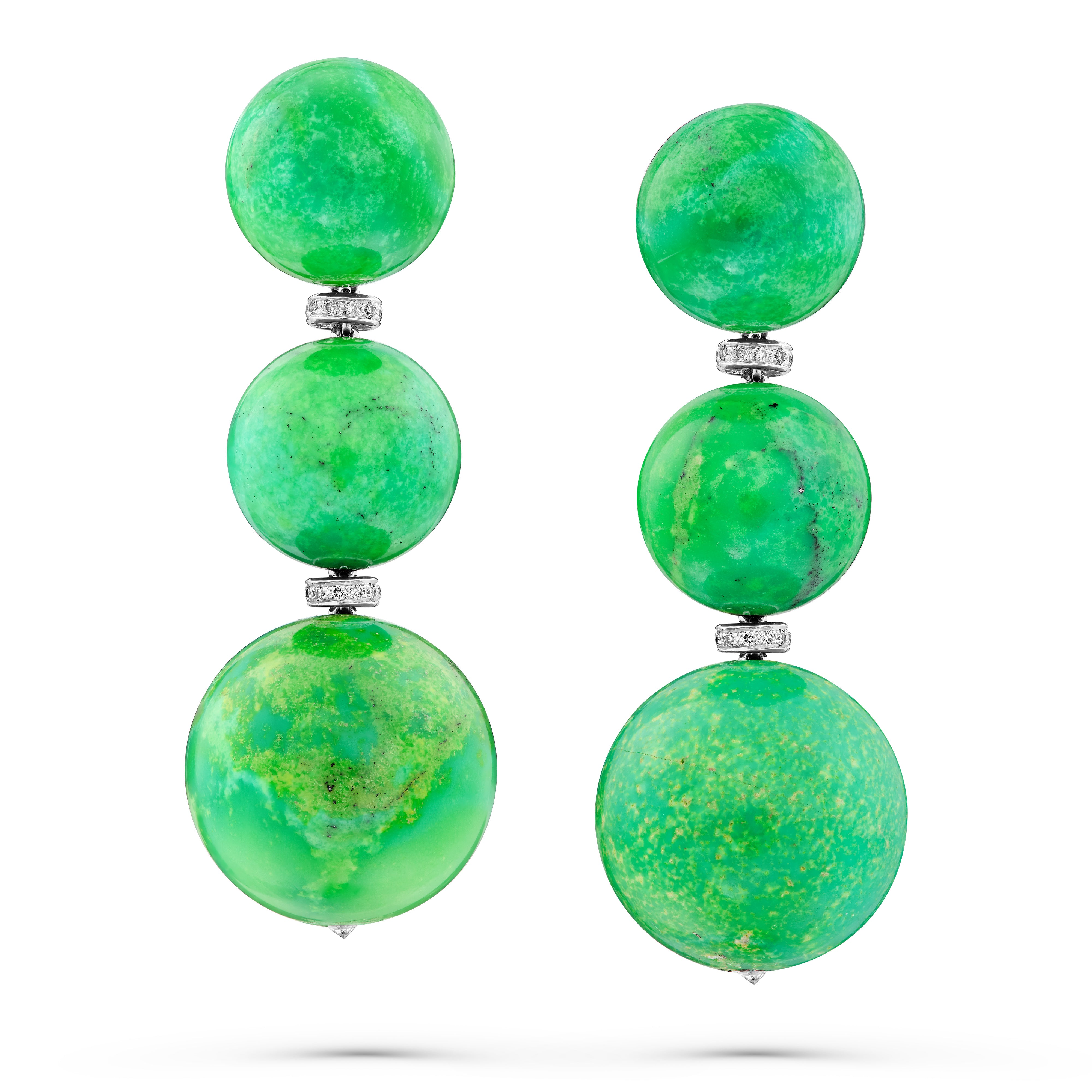 Earrings Green Turquoise