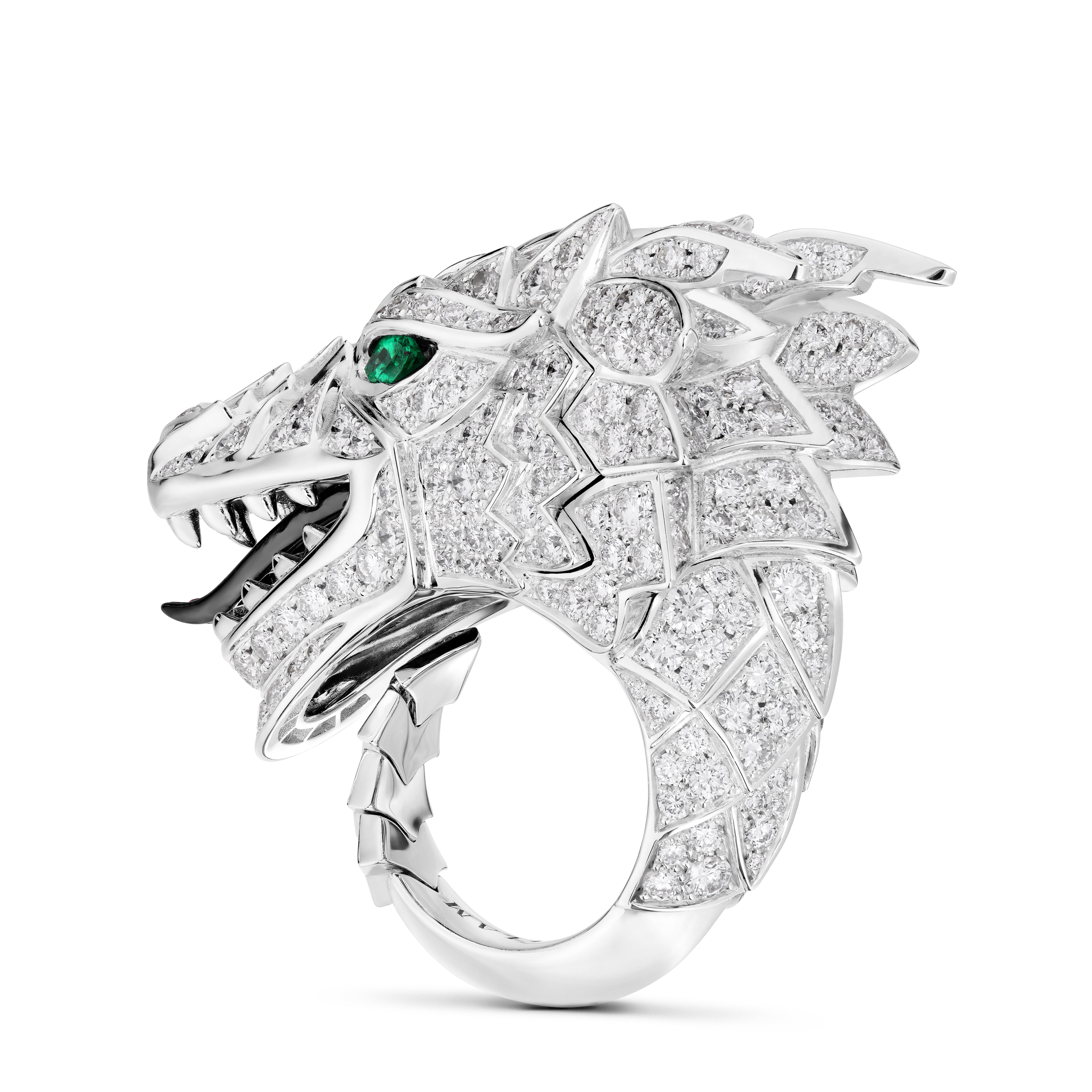 Ring White Dragon