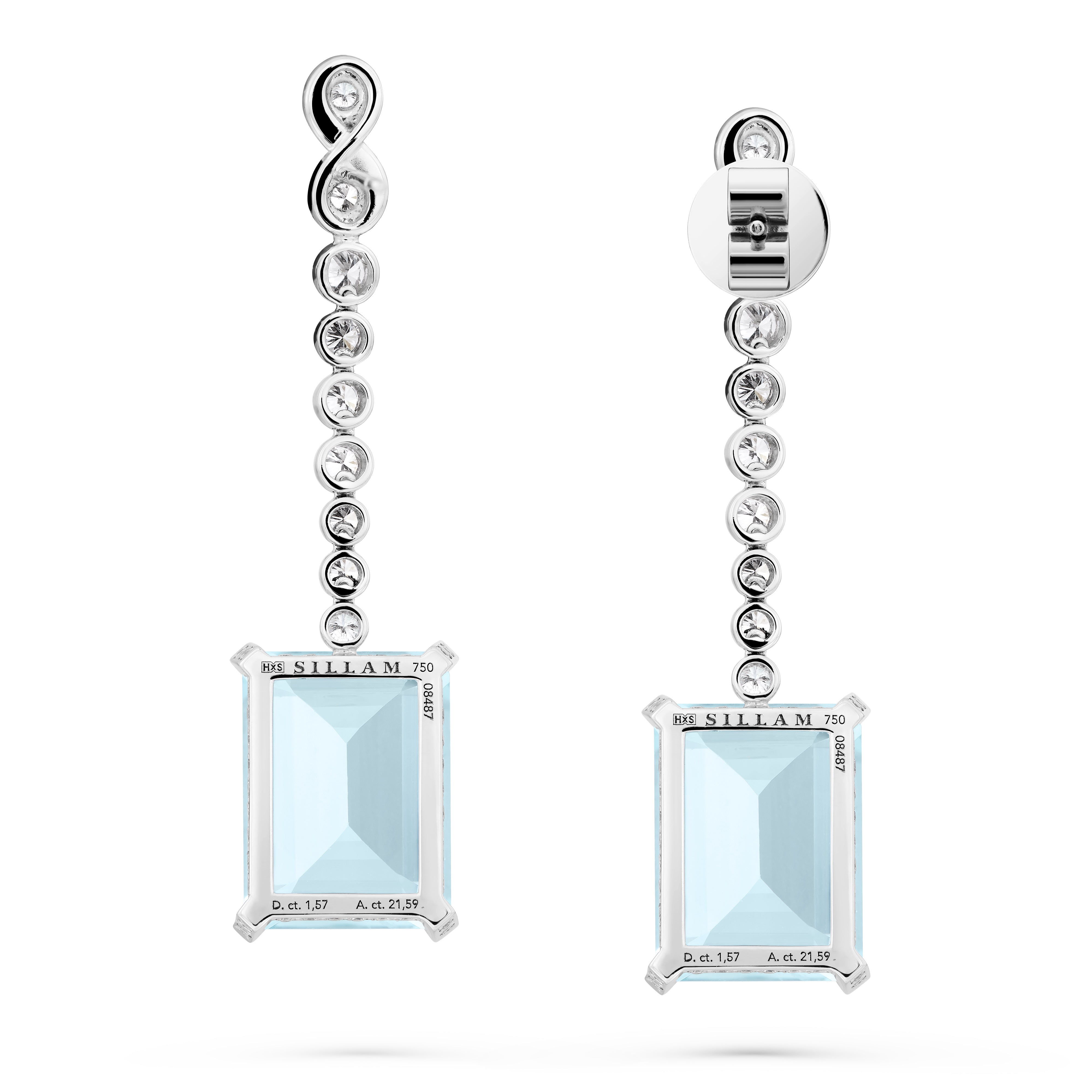 Earrings Aquamarine