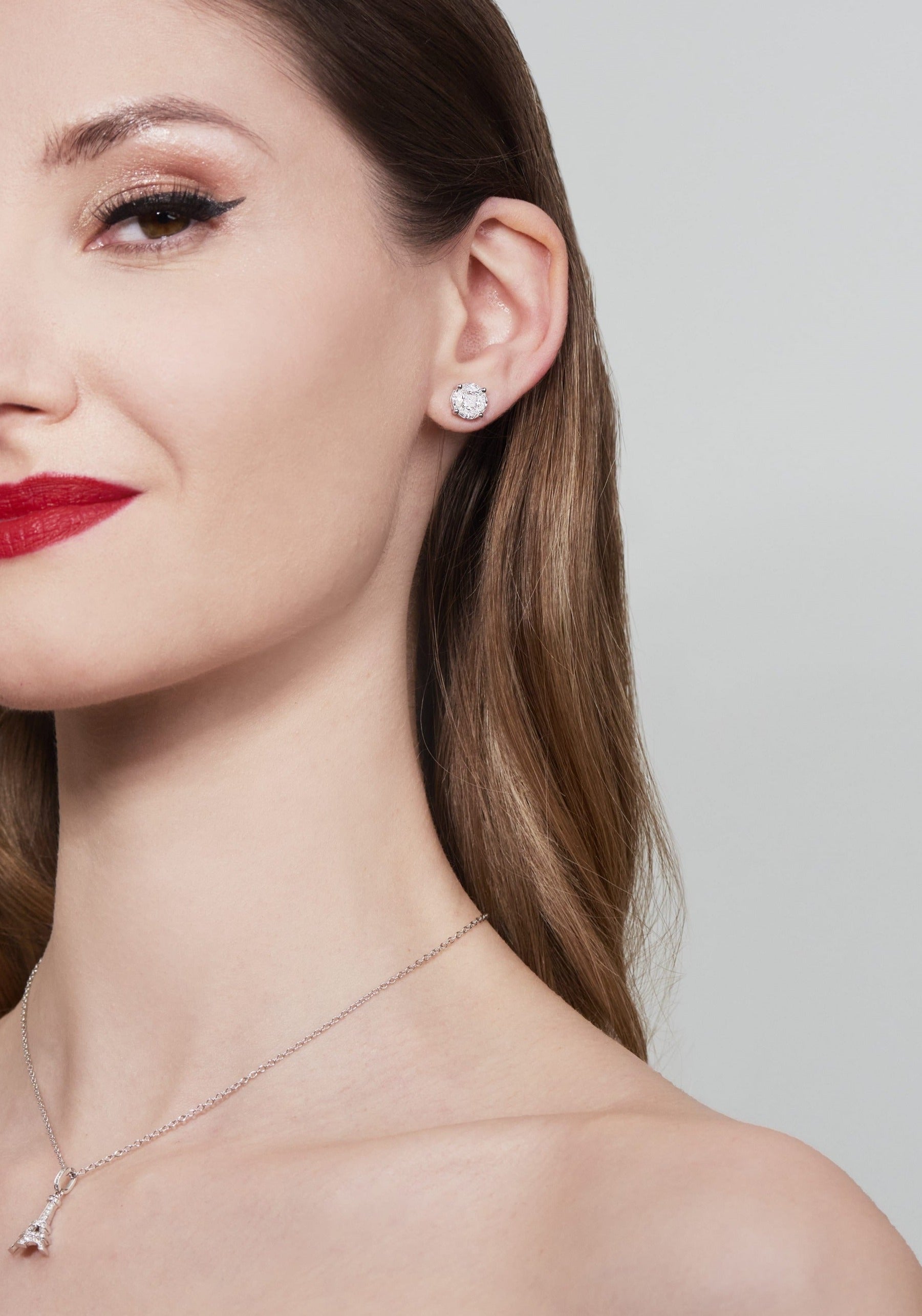Earrings Pixie Dust "look like 1,00ct"