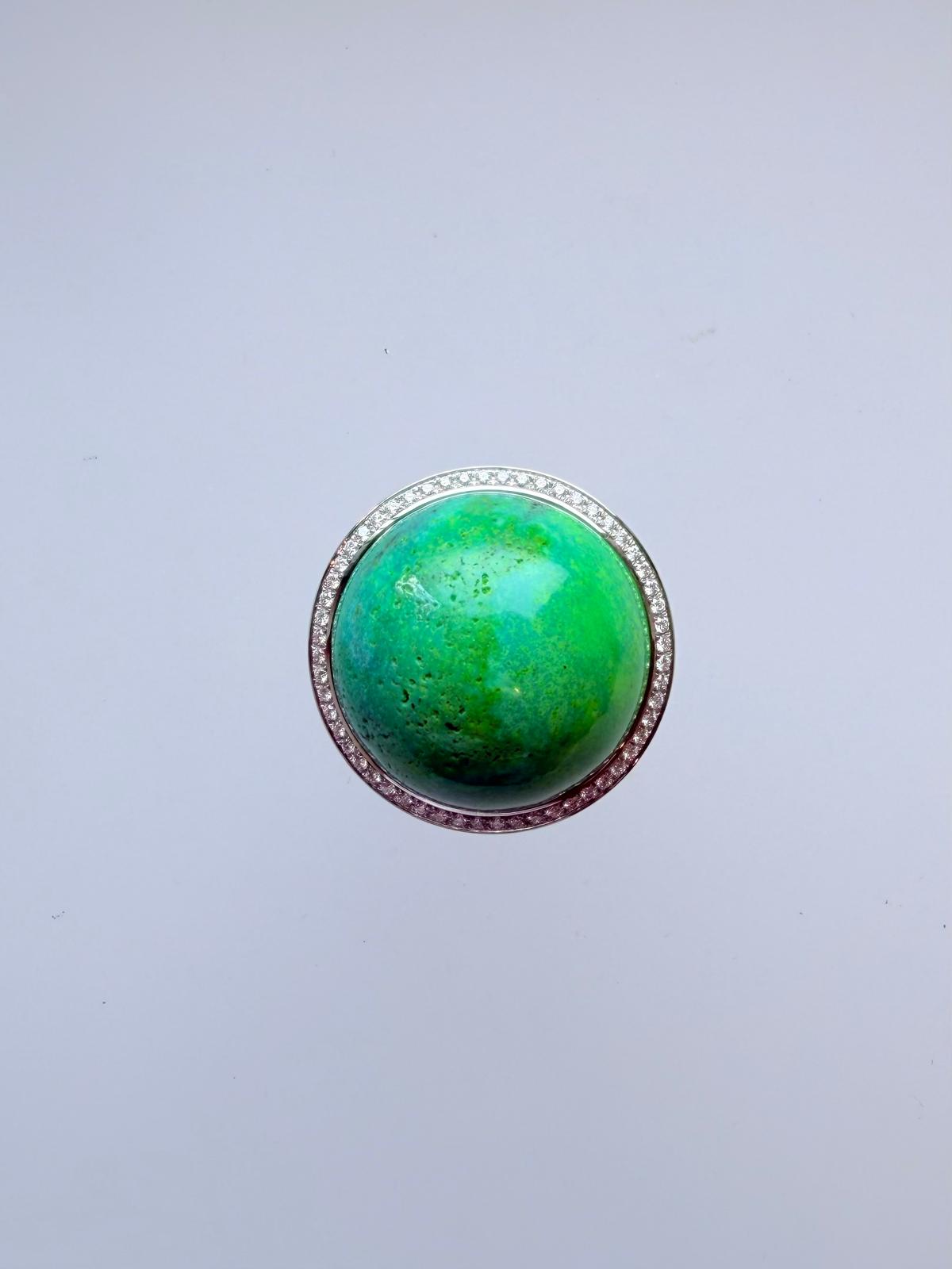 Ring Green Turquoise
