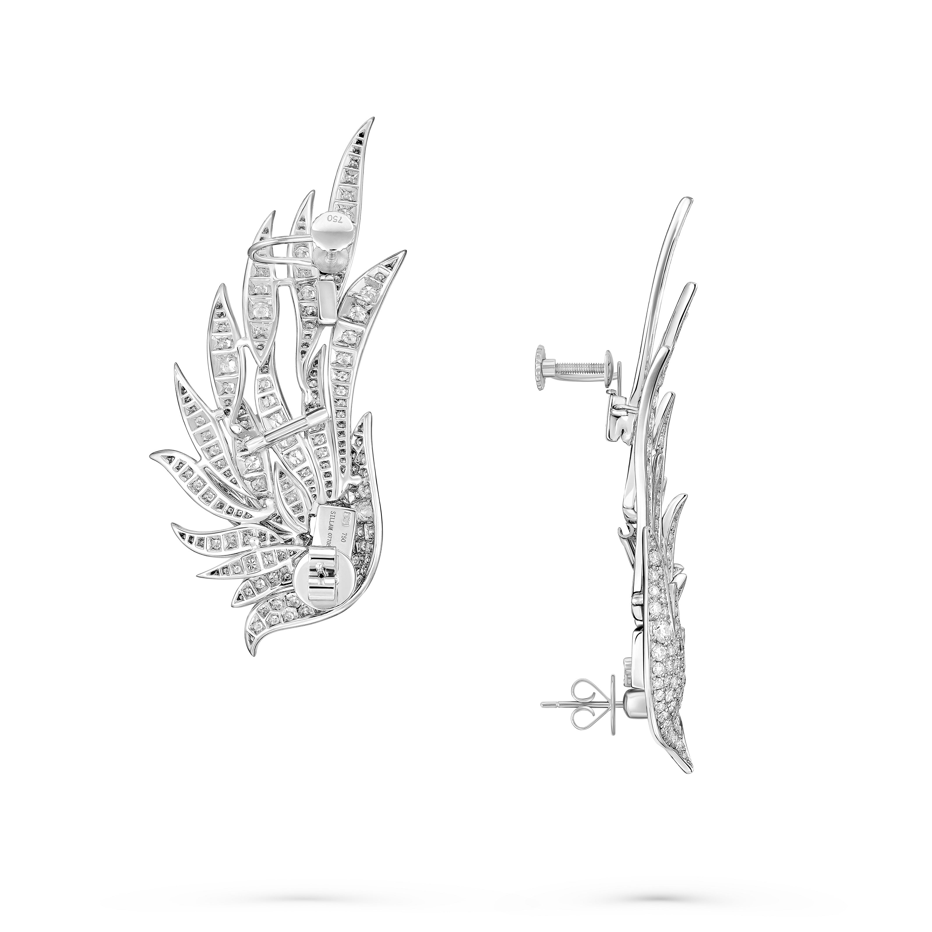 Brooch / Earrings Wings - Large