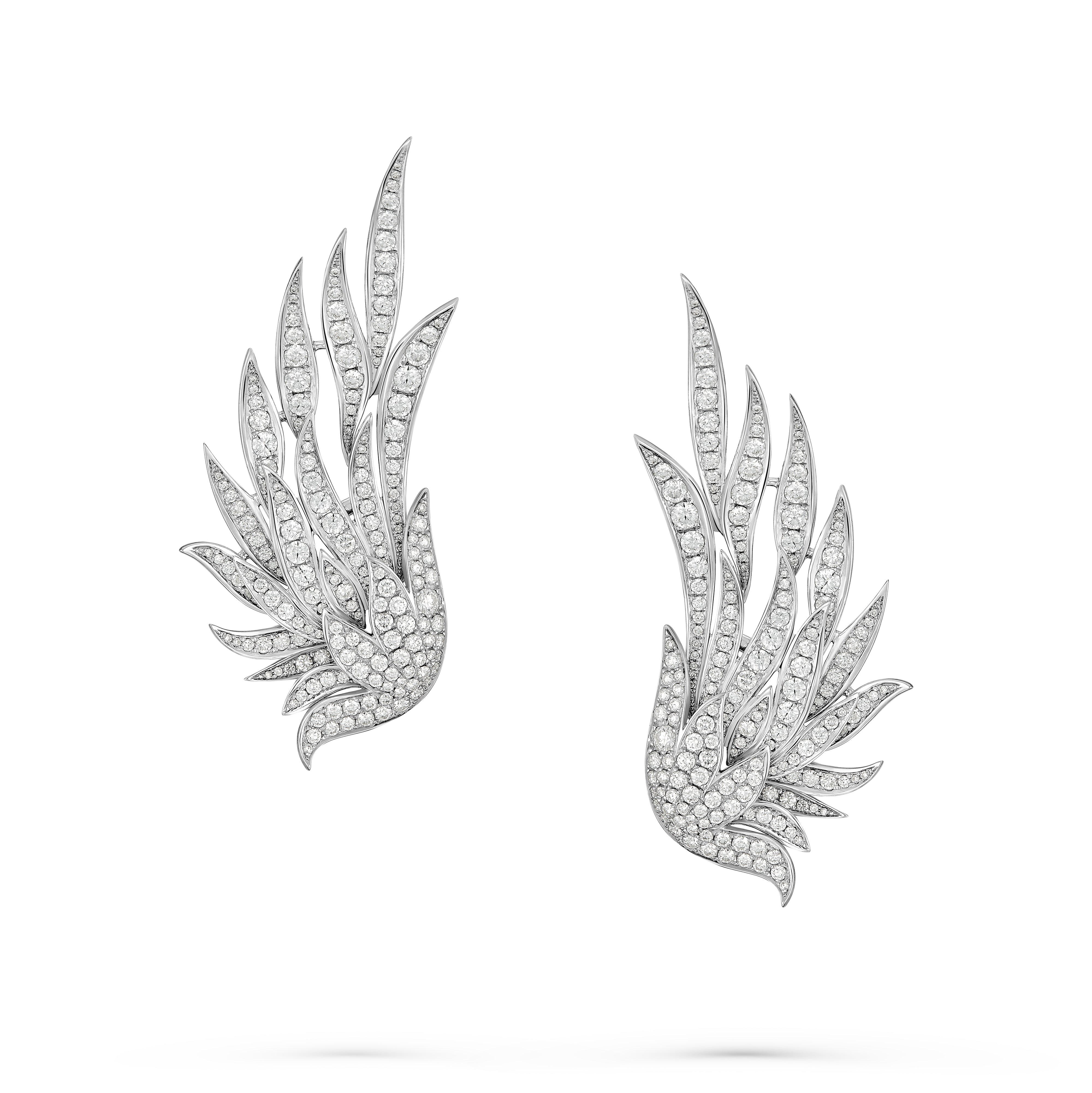 Brooch / Earrings Wings - Large