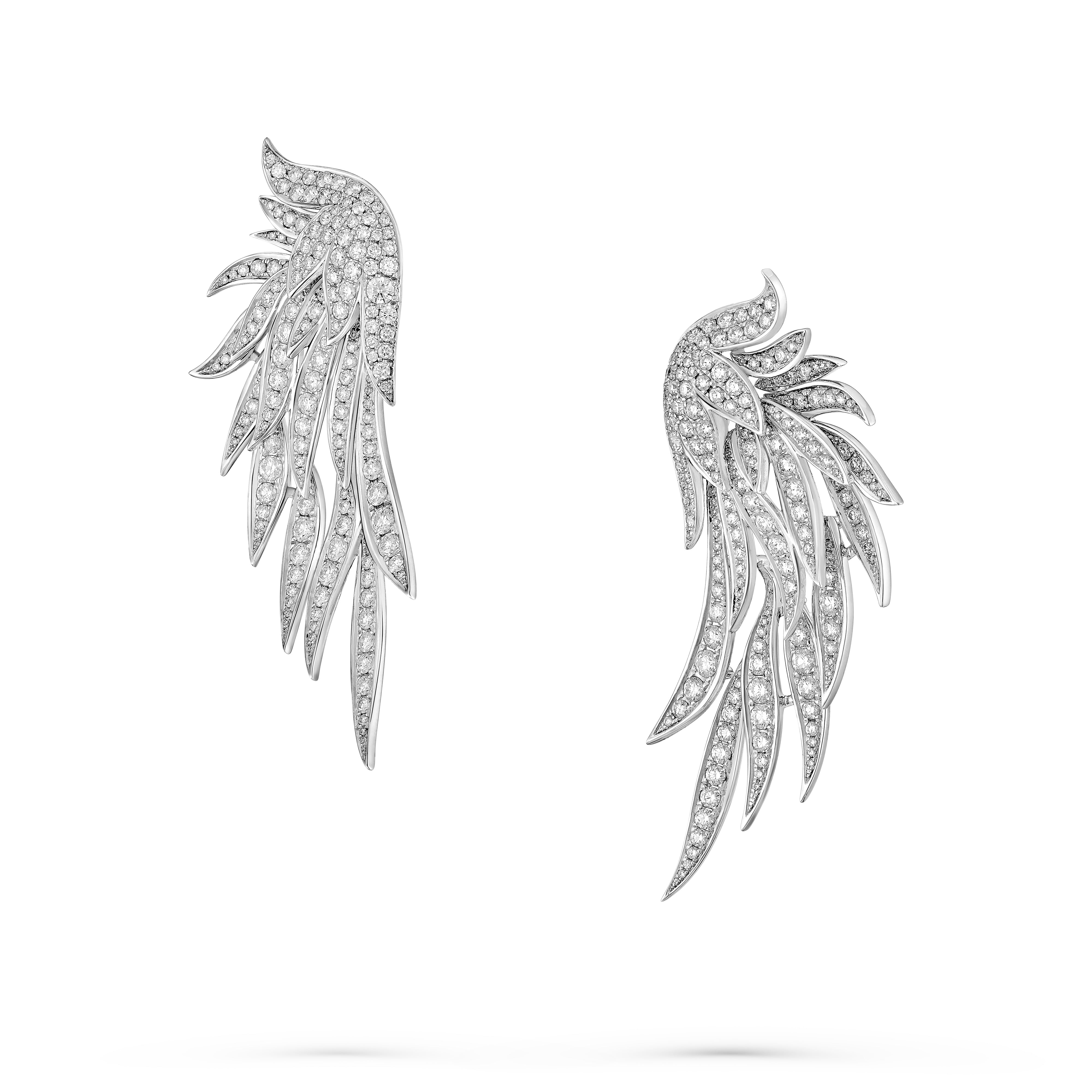Brooch / Earrings Wings - Large