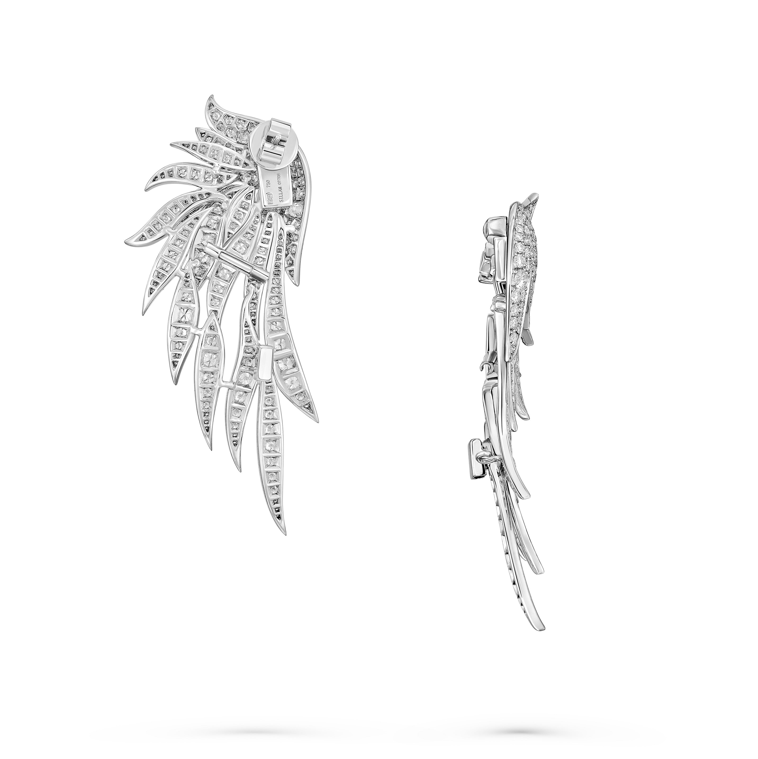 Brooch / Earrings Wings - Large
