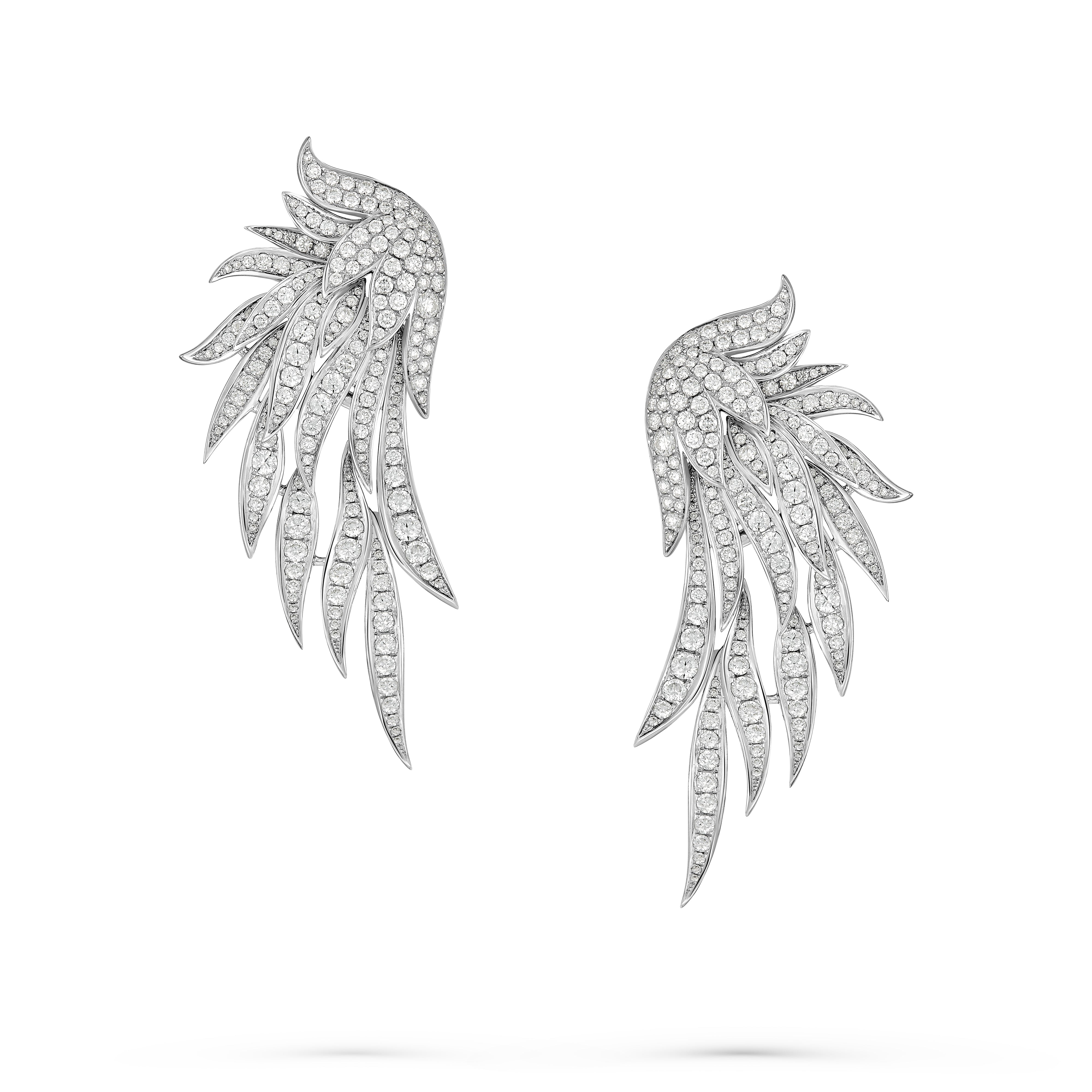 Brooch / Earrings Wings - Large