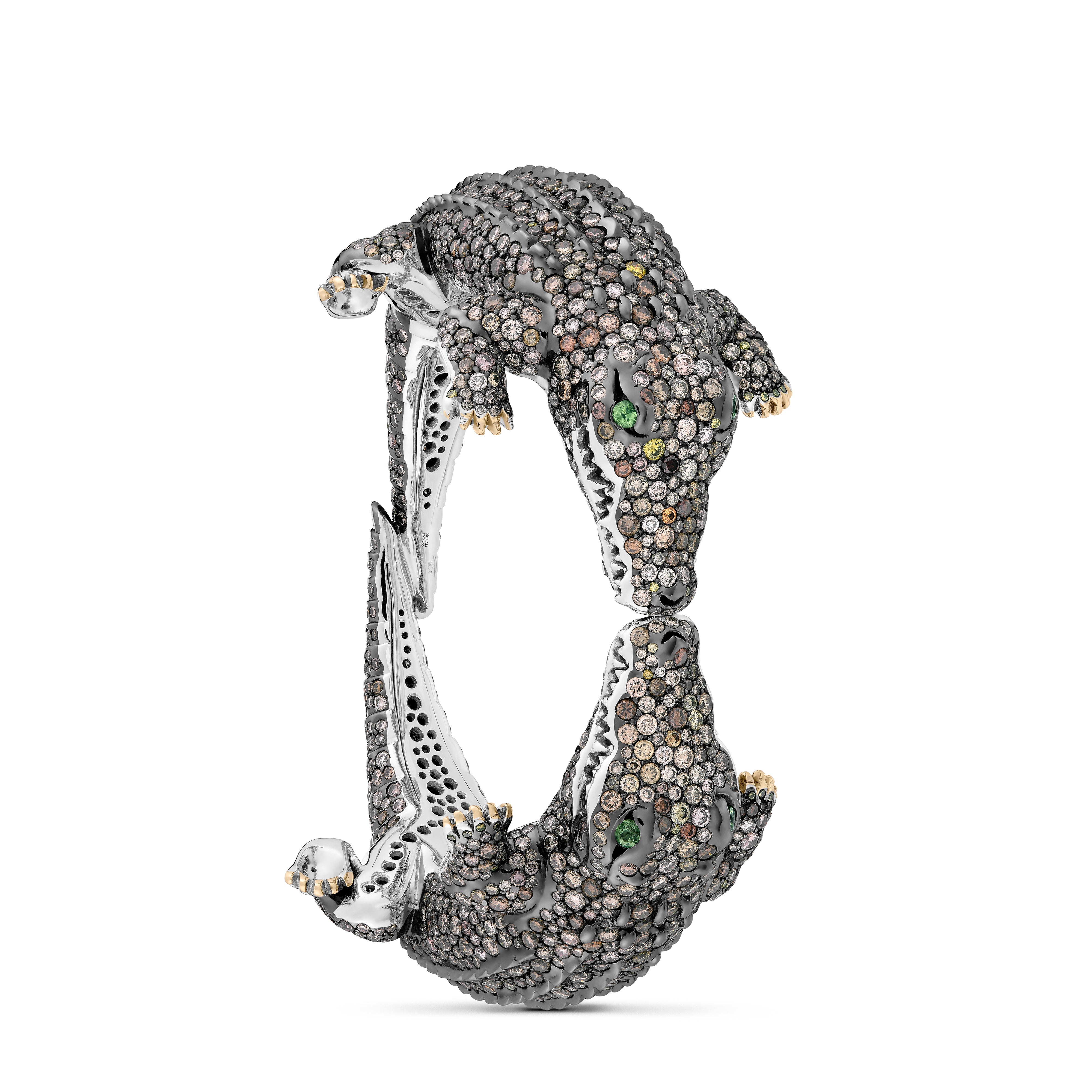 Bangle Kissing Crocodiles