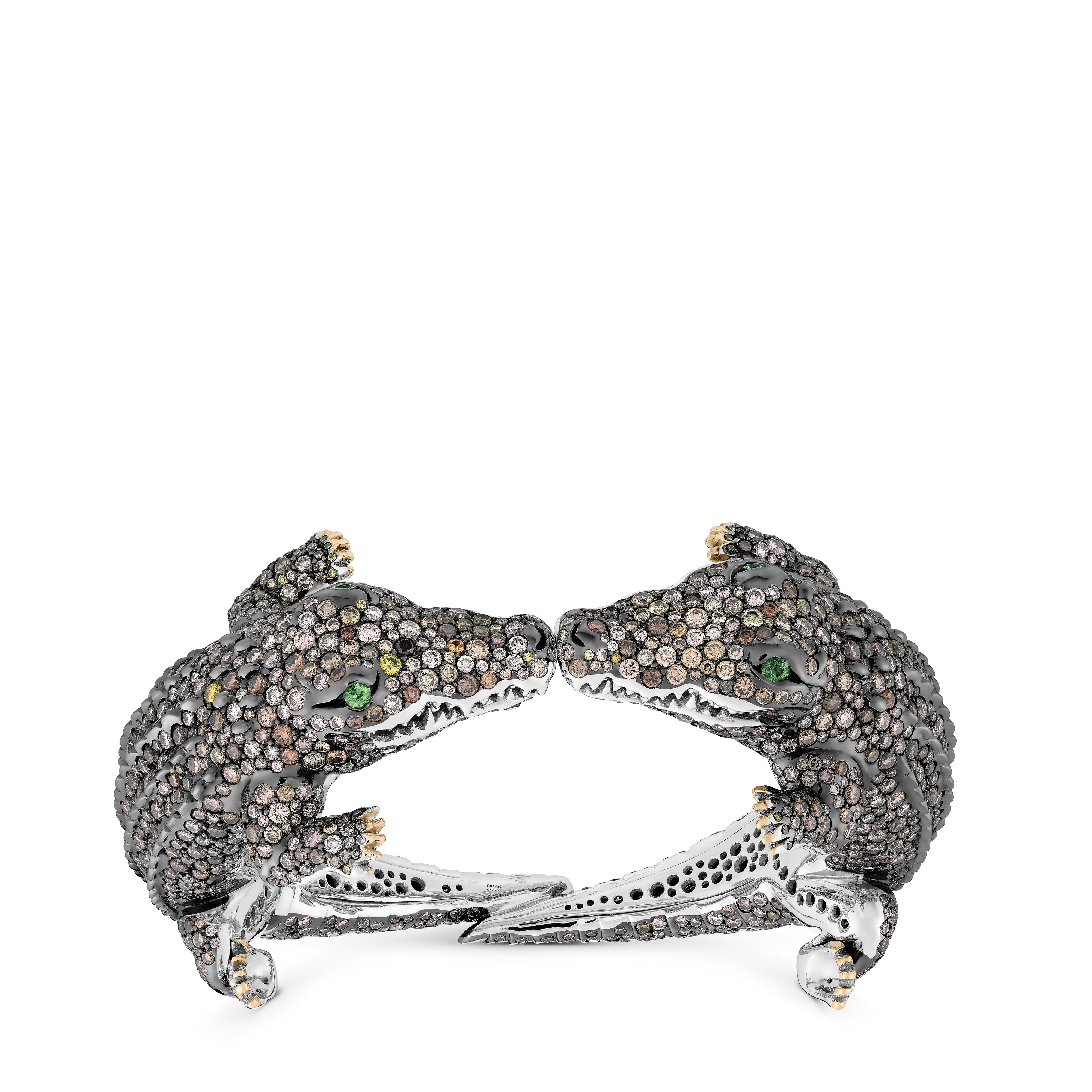 Bangle Kissing Crocodiles