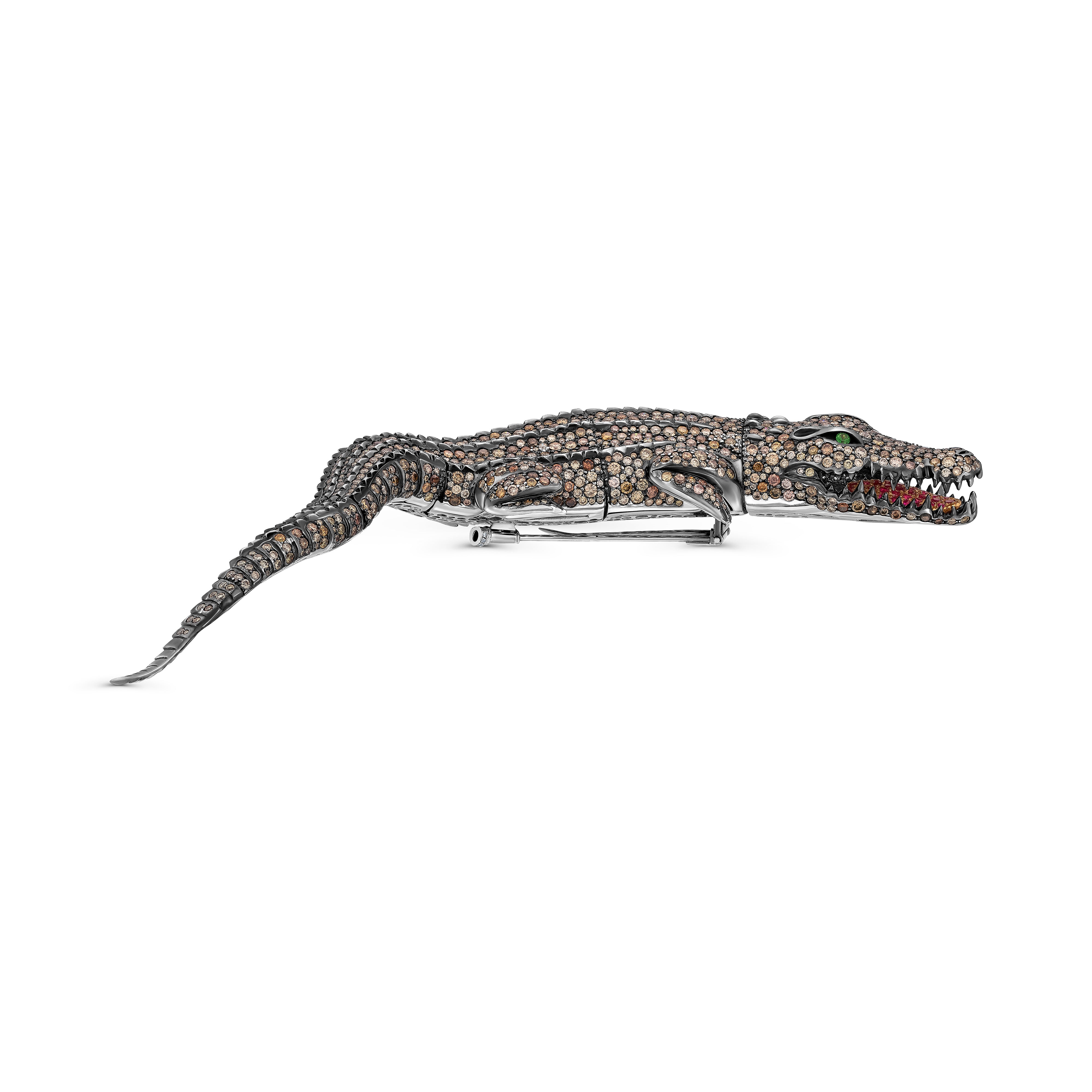 Brooch Crocodile The Other Twin