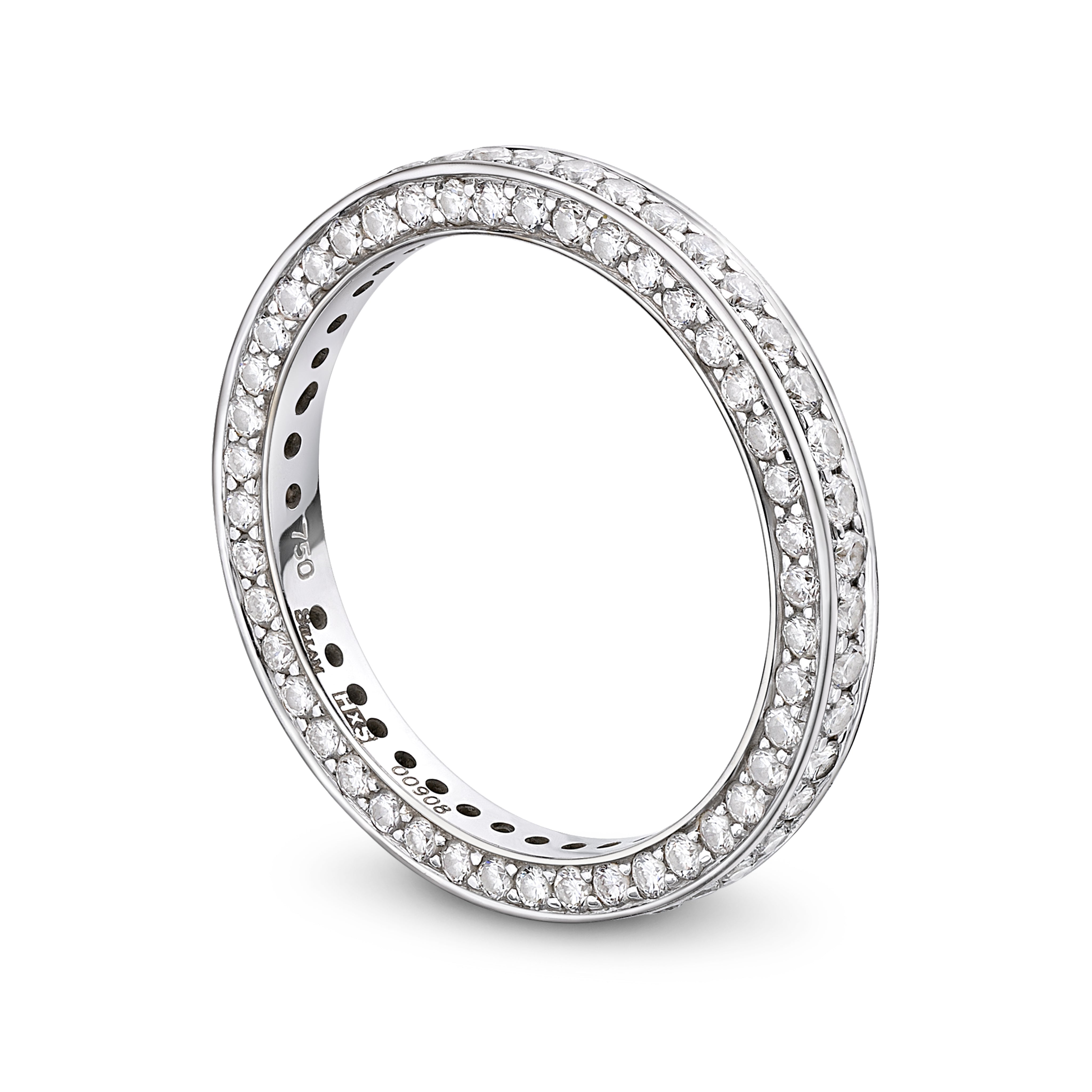 Ring 3 Sides Diamond #56