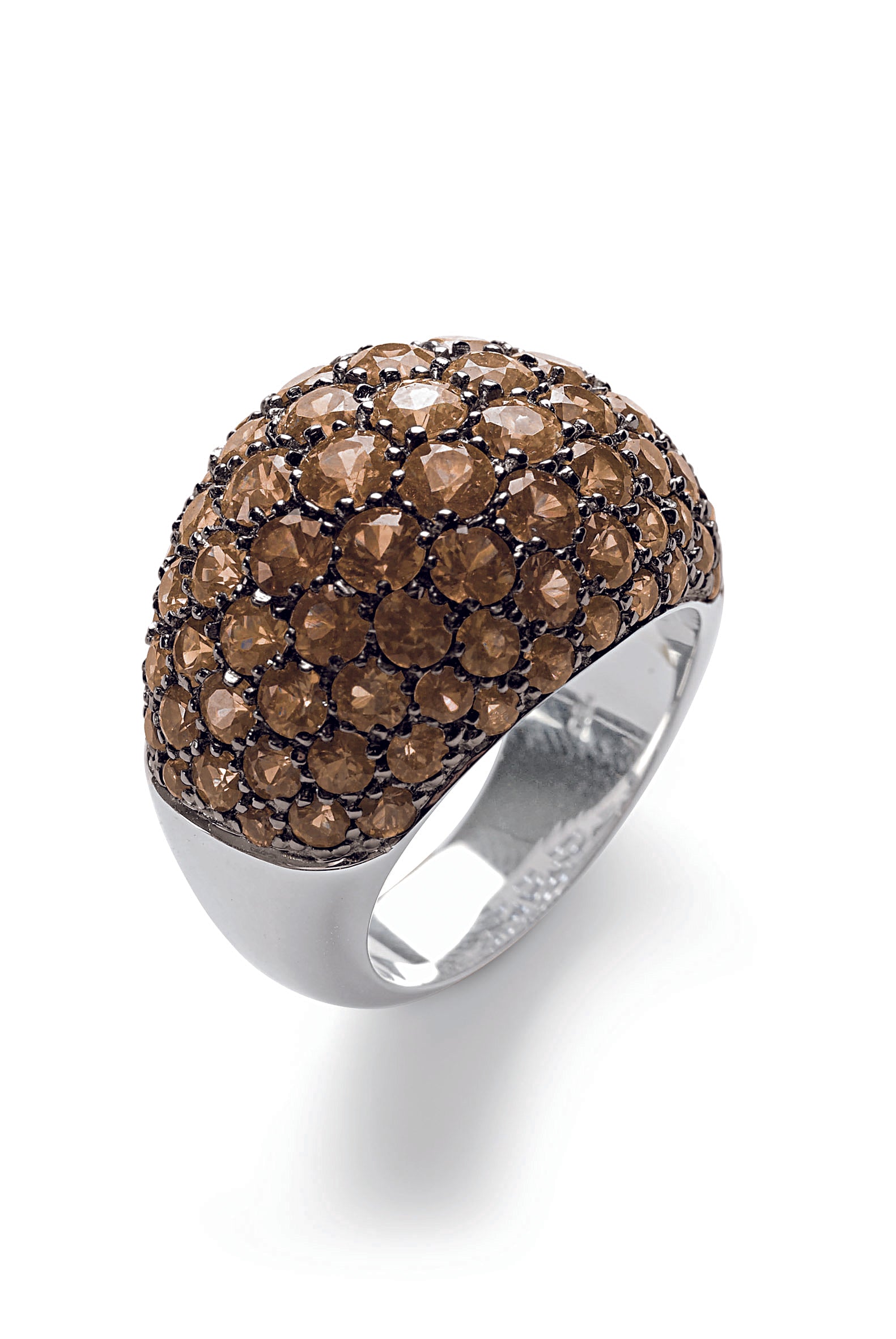 Ring Angelique Brown Diamond #53,5
