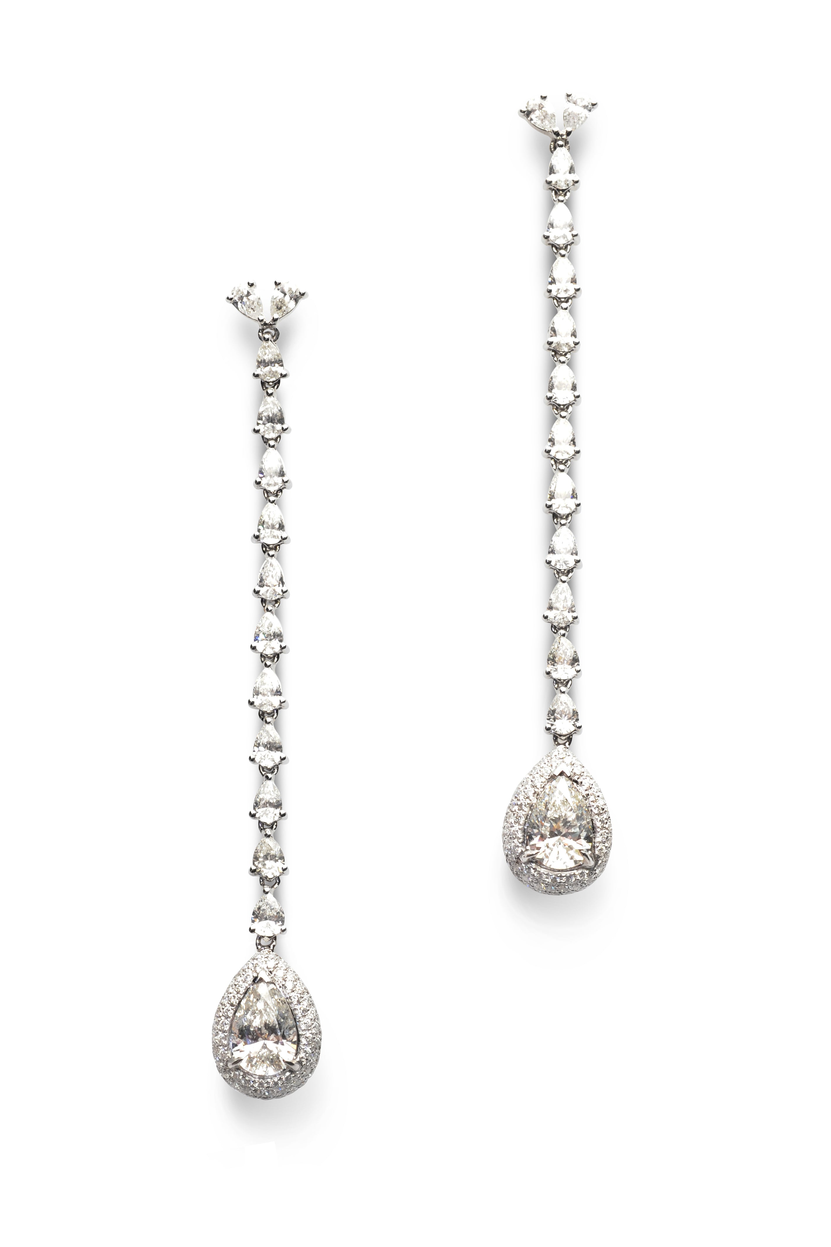 Earrings Raindrops Long