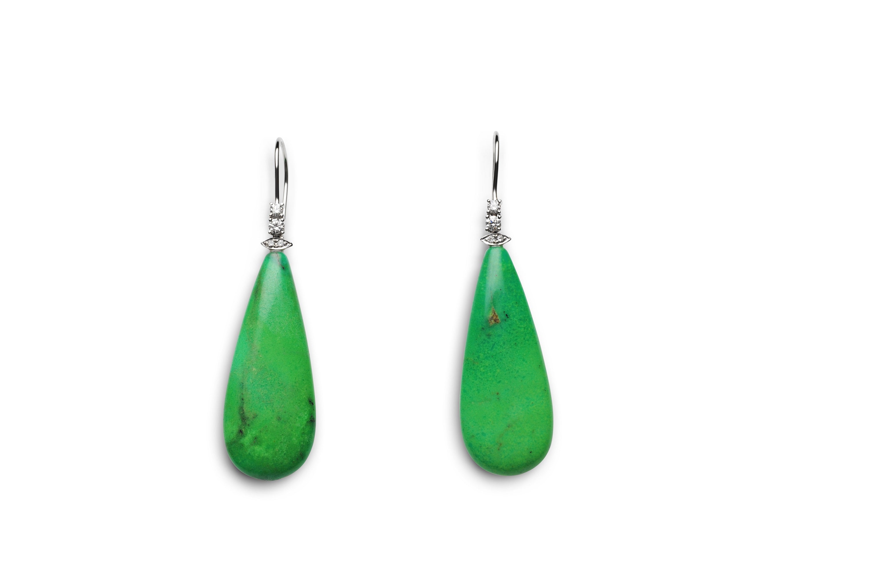 Earrings Ninette Green Turquoise