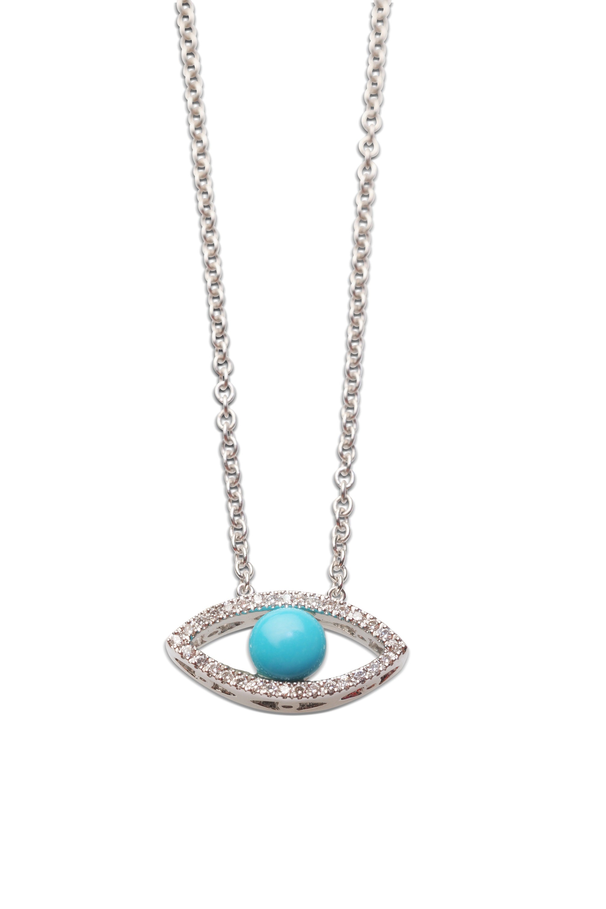 Pendant Protective Eye Small Blue Turquoise