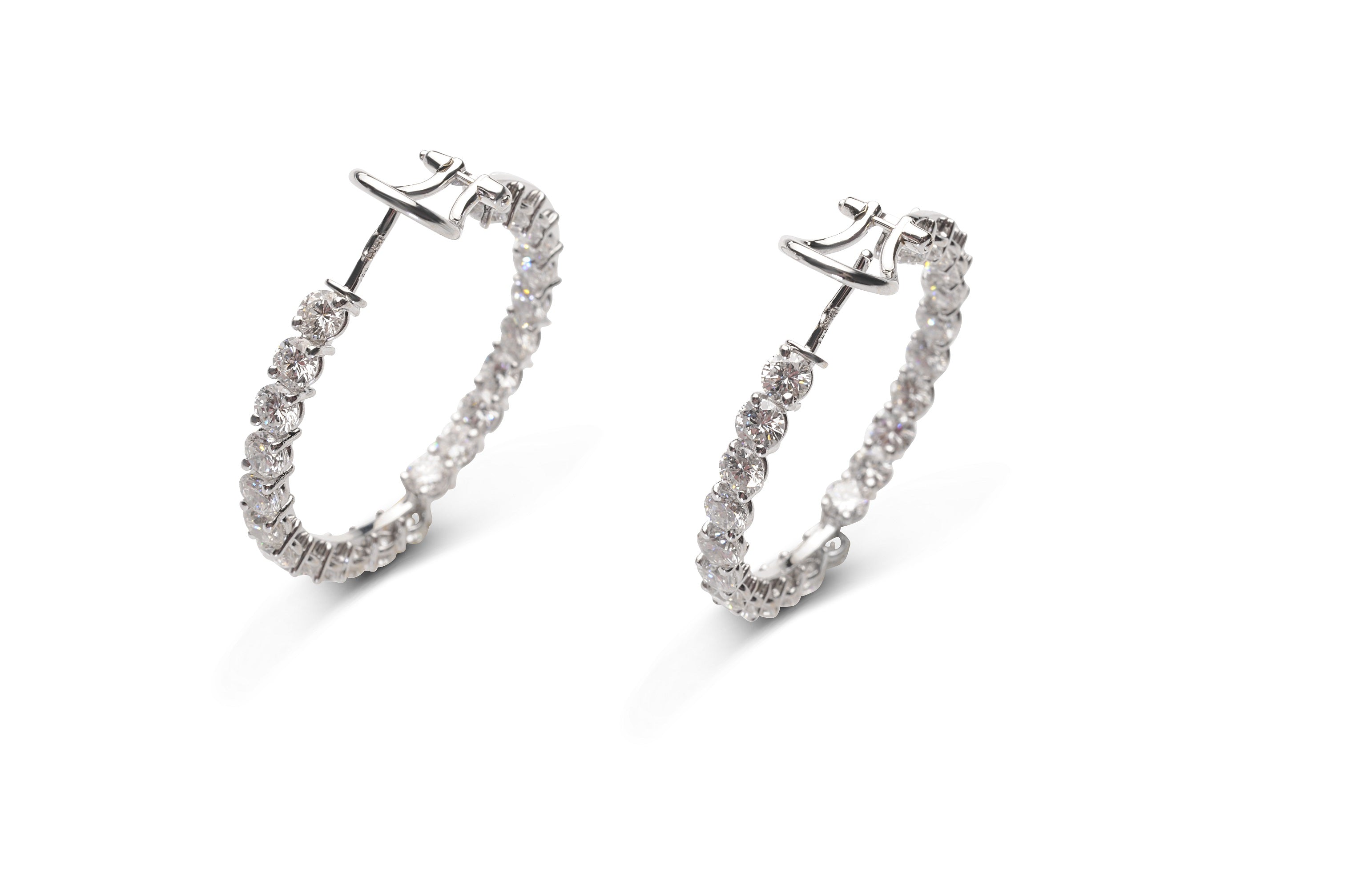 Earrings Hoops Brillant