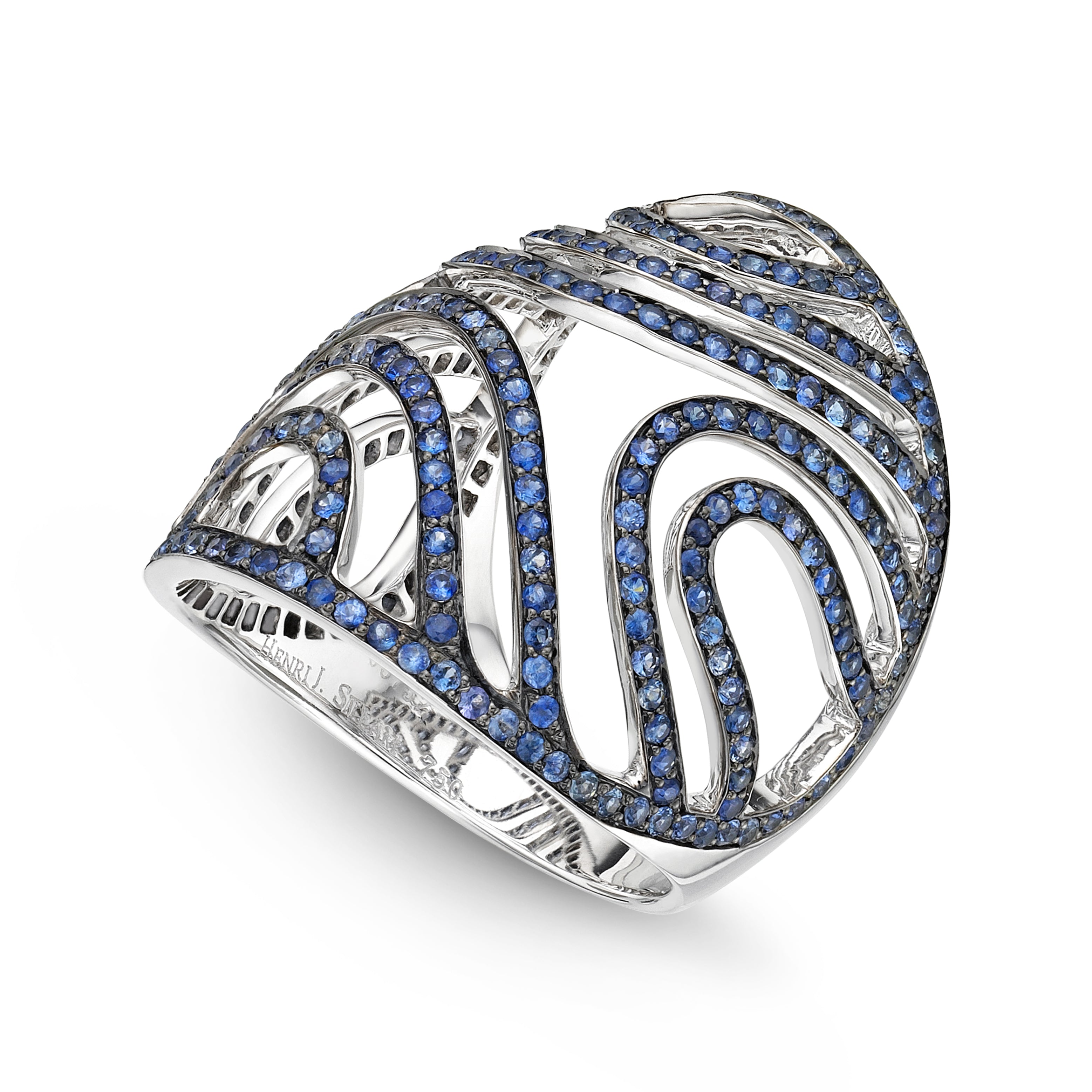 Ring Tagada Blue Sapphire #53