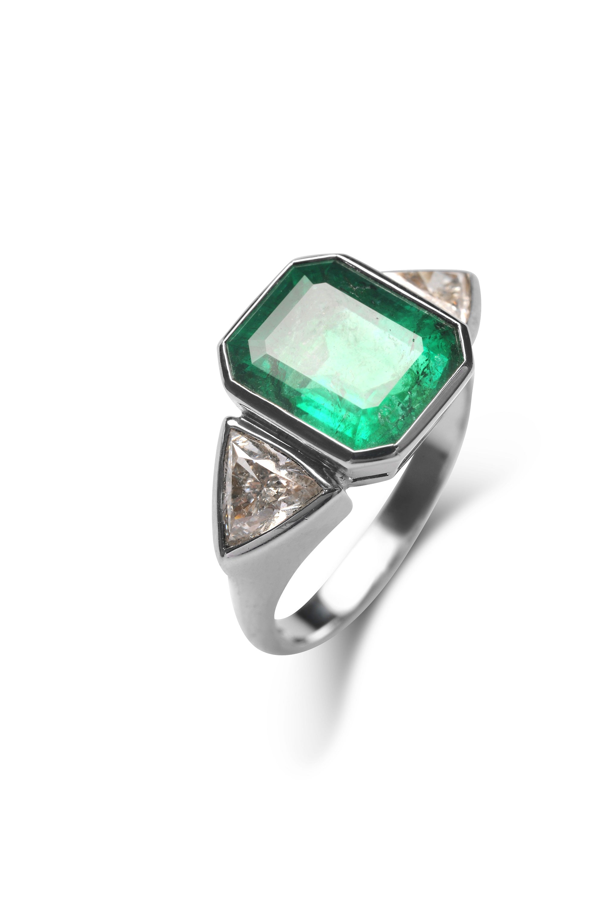 Ring Emerald 7,45ct #53
