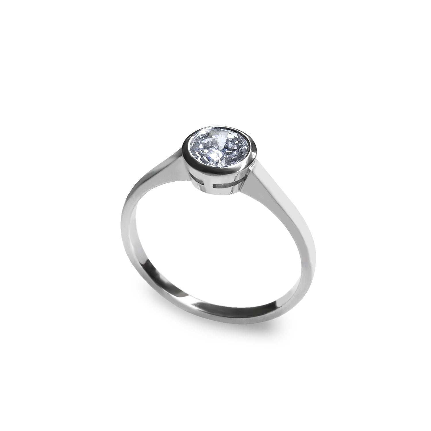 Ring Solitaire Brilliant 0,58 Diamond #53