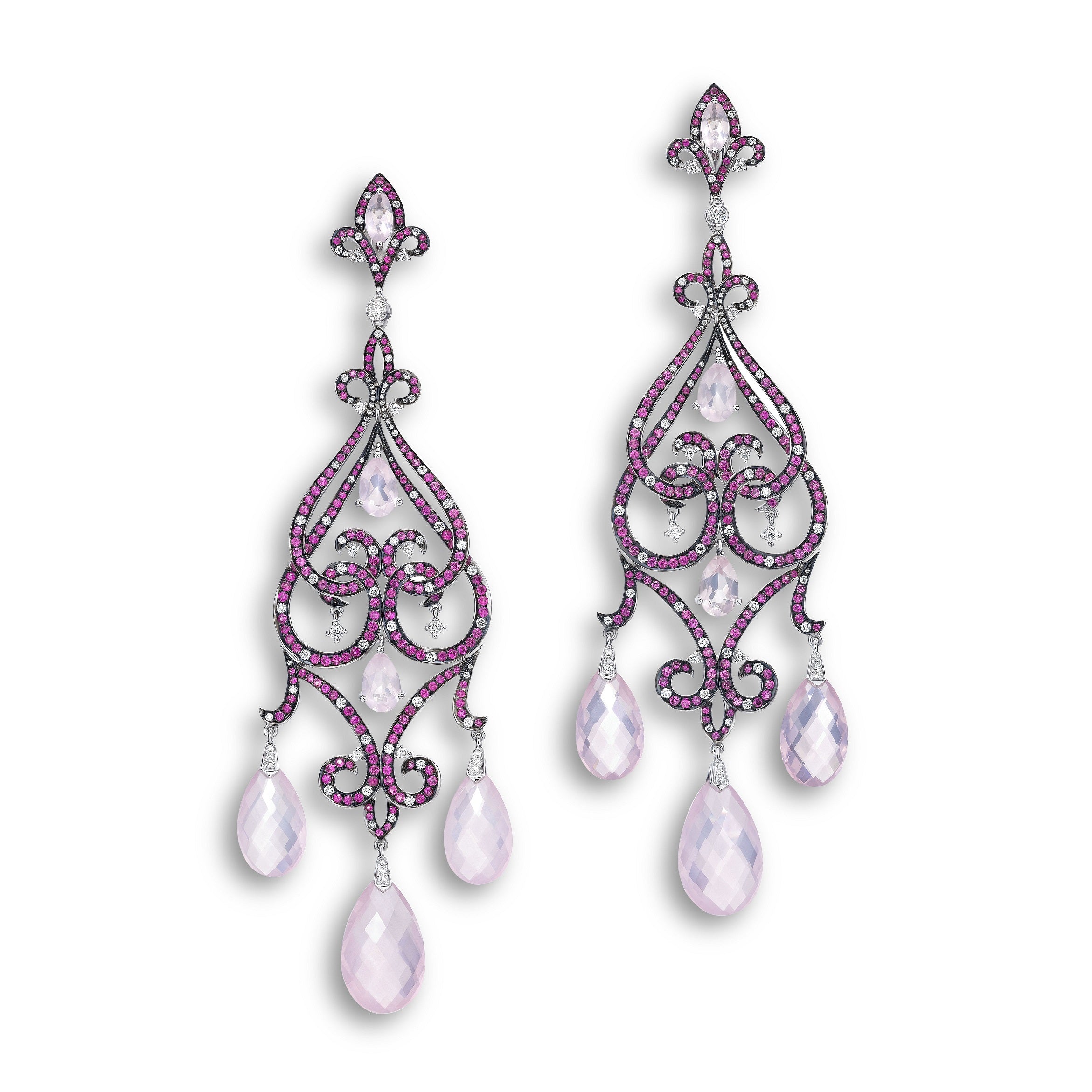Earrings Pink Diva