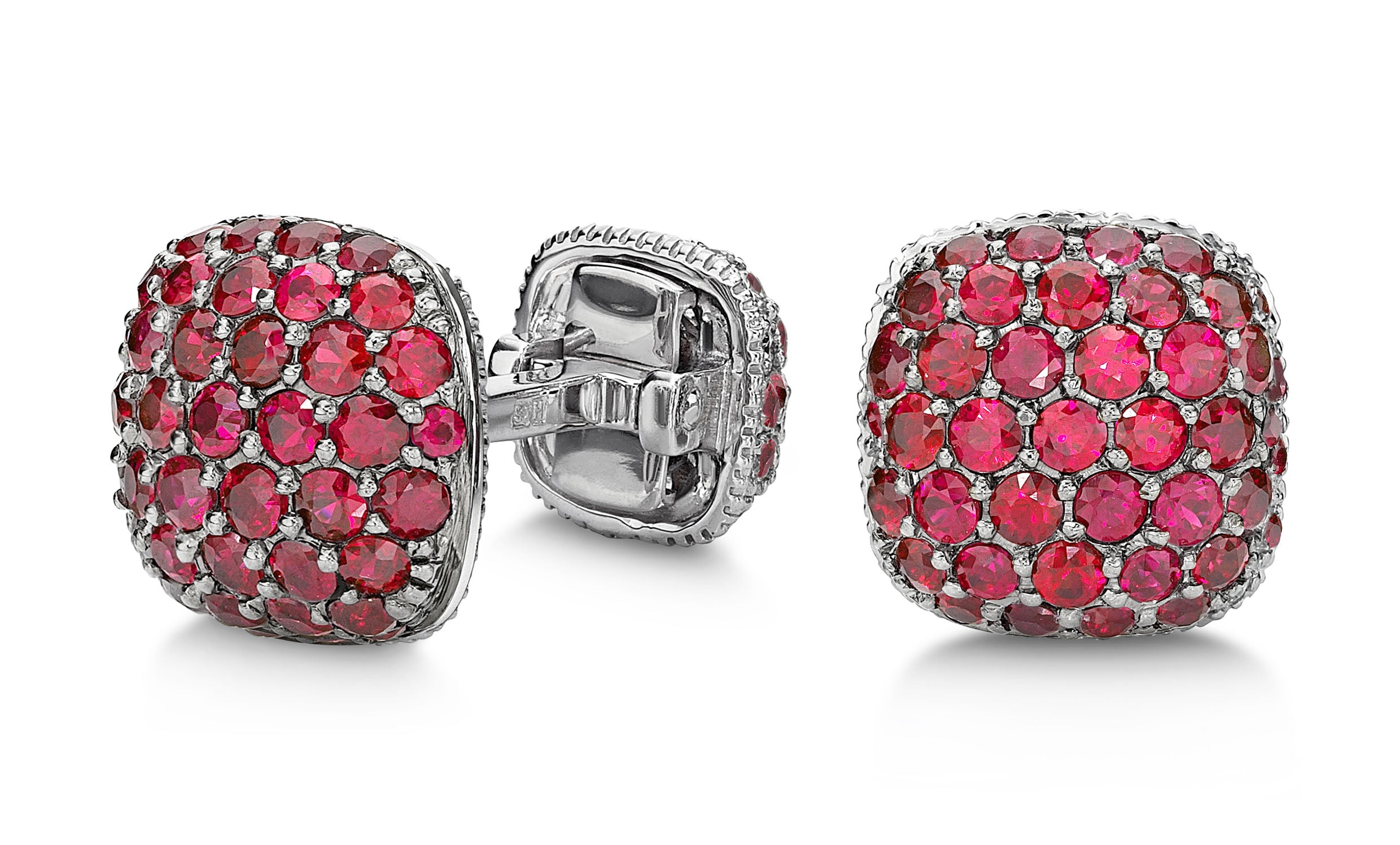 Cufflinks Pavé Ruby