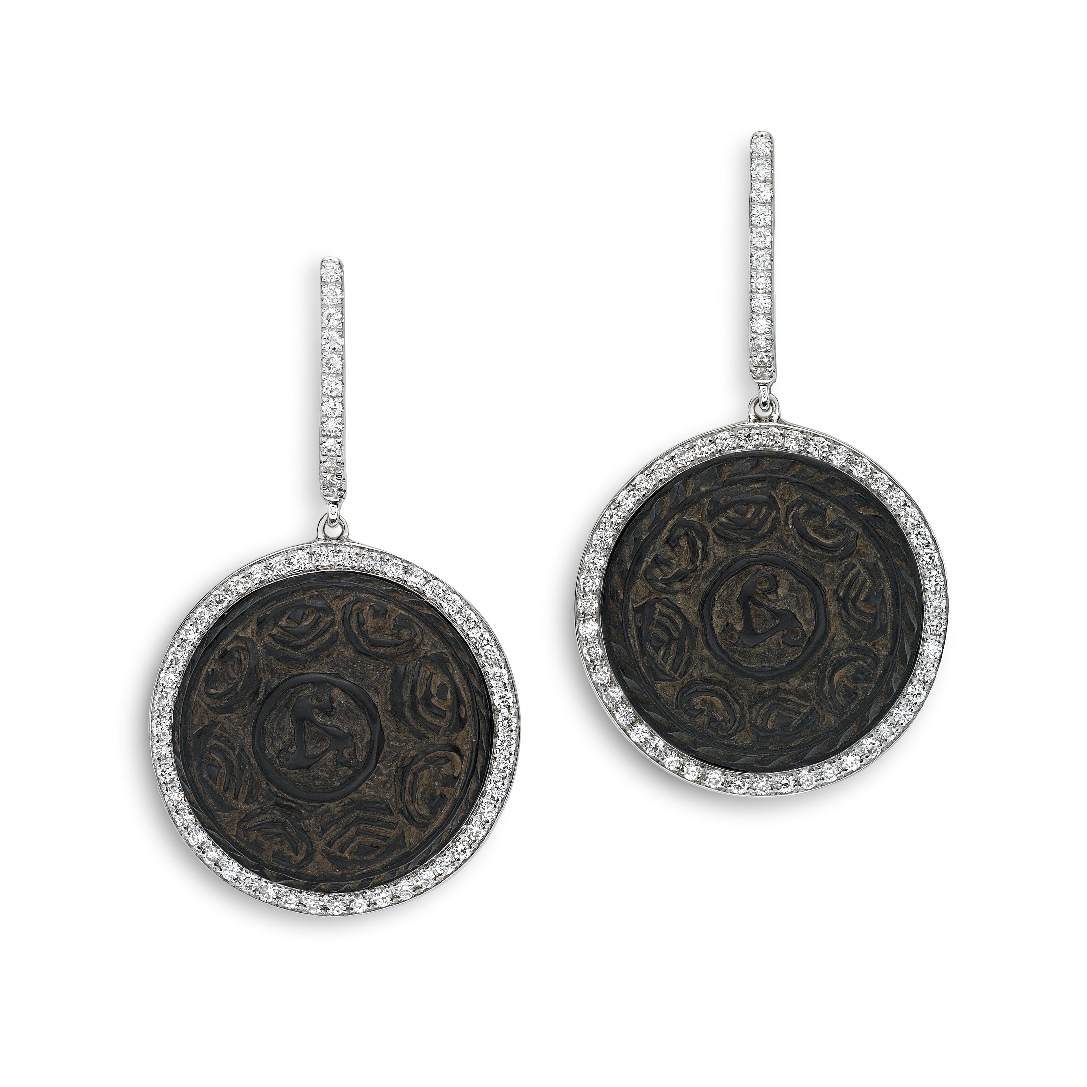 Earrings Medici JET