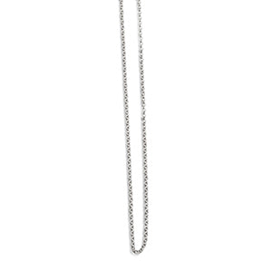 Chain Pea Fine White Gold 42cm