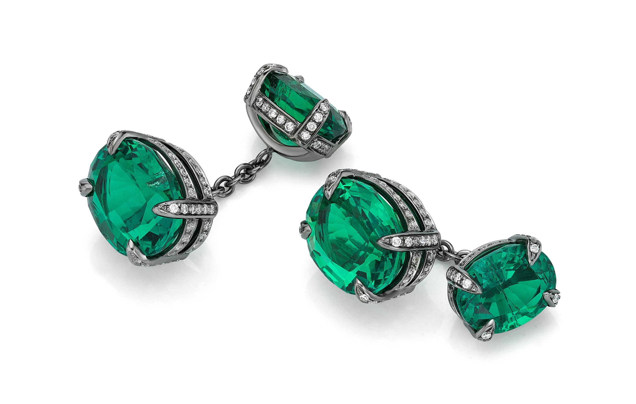 Cufflinks Faye Emerald