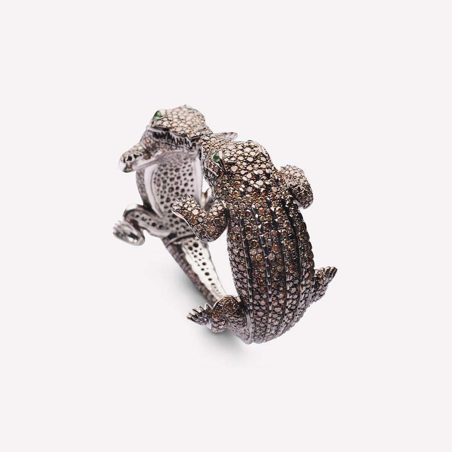 Bangle Kissing Crocodiles