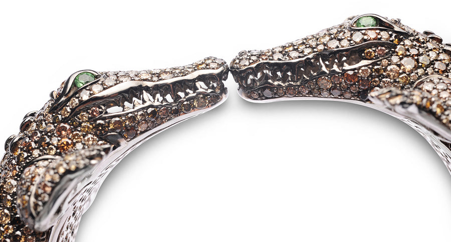 Bangle Kissing Crocodiles