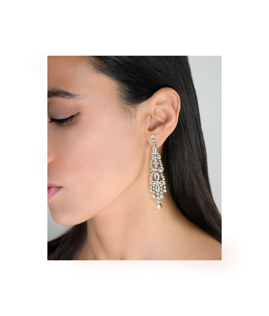Earrings Antique Diamond